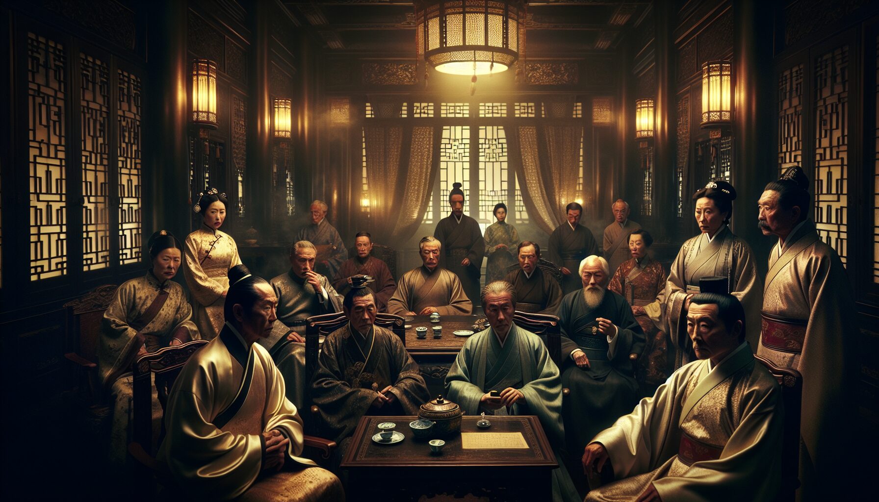 九門家族畫像與主要人物群像