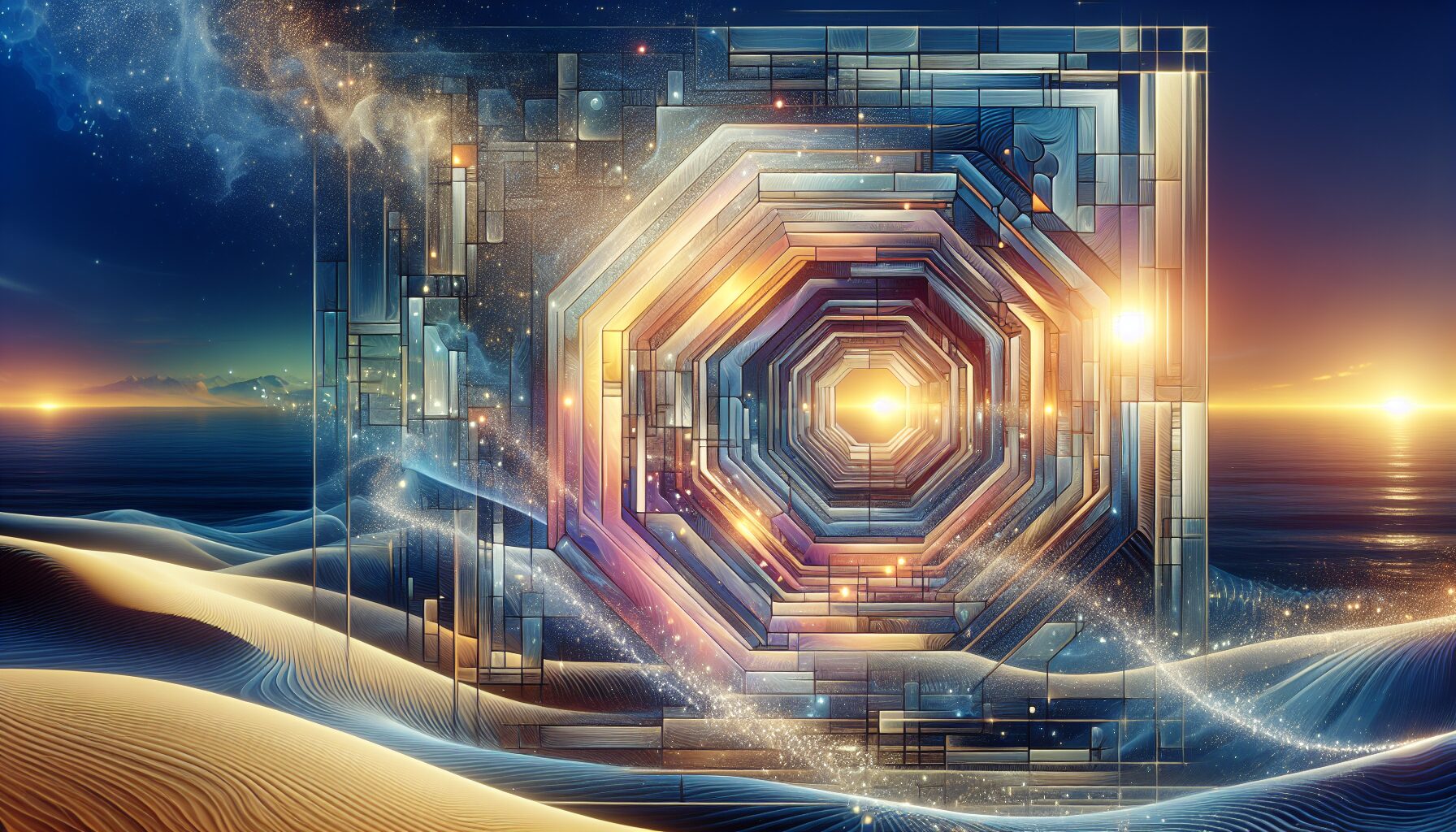 以靈砂設置土地結界的方位示意