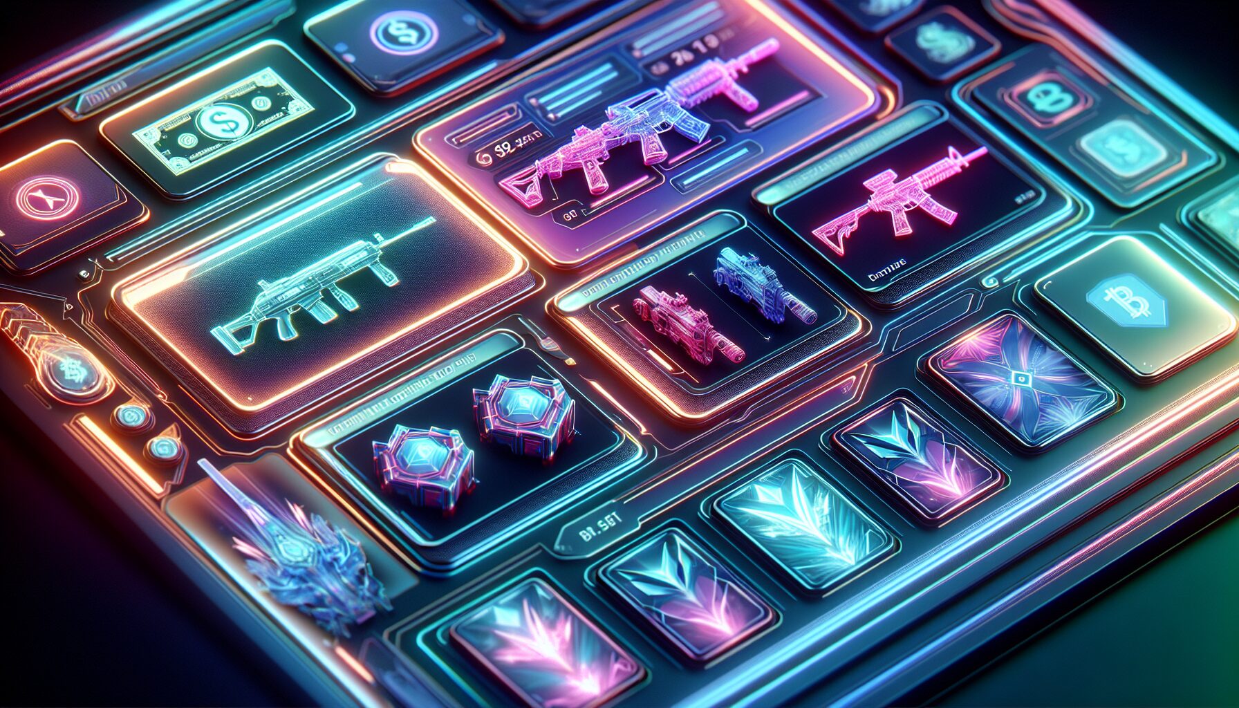 VALORANT 造型展示與 VP 購買選擇畫面