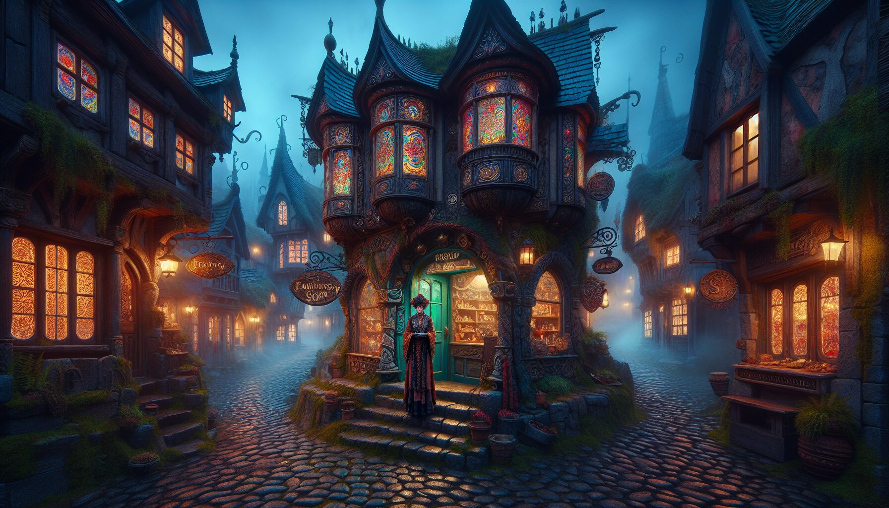 鬧鬼的活米村商店任務遊戲畫面