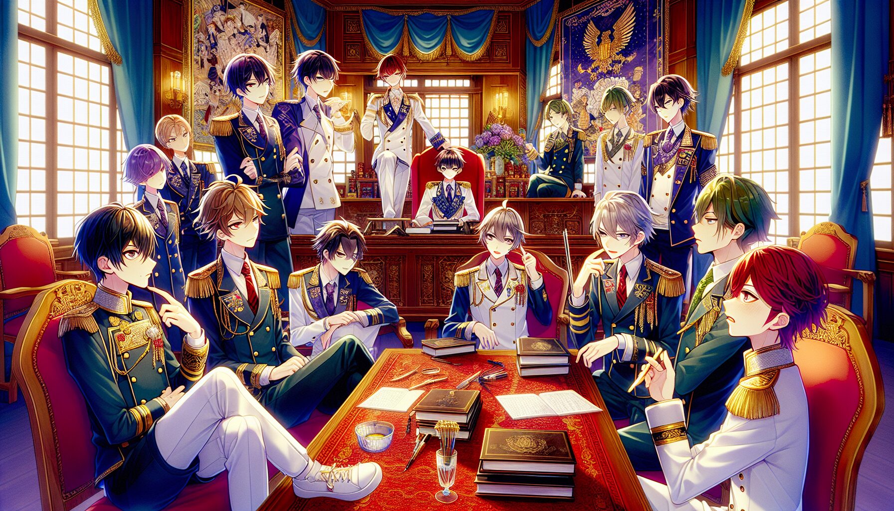 輝夜姬想讓人告白動畫主視覺