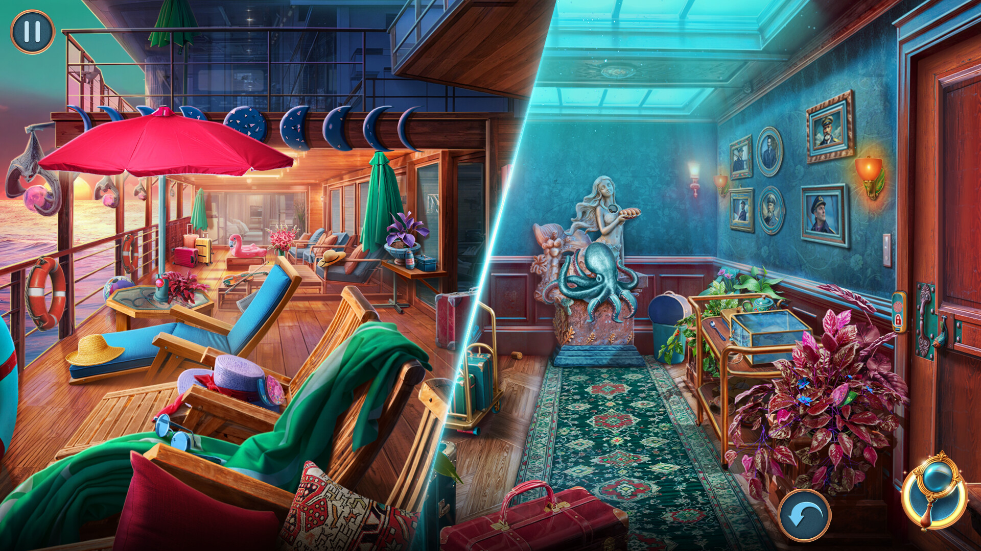 隱藏物件解謎冒險類新作《迷失之心：腥紅遊輪 典藏版》Steam豪華上市，吸血鬼懸疑再掀高潮！