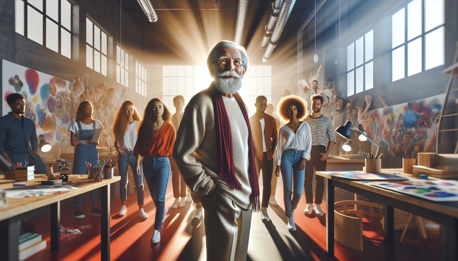 MAPPA創辦人丸山正雄（左）、知名導演渡邊信一郎（右）