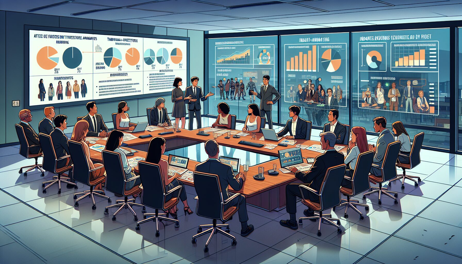 MAPPA現場製作會議場景