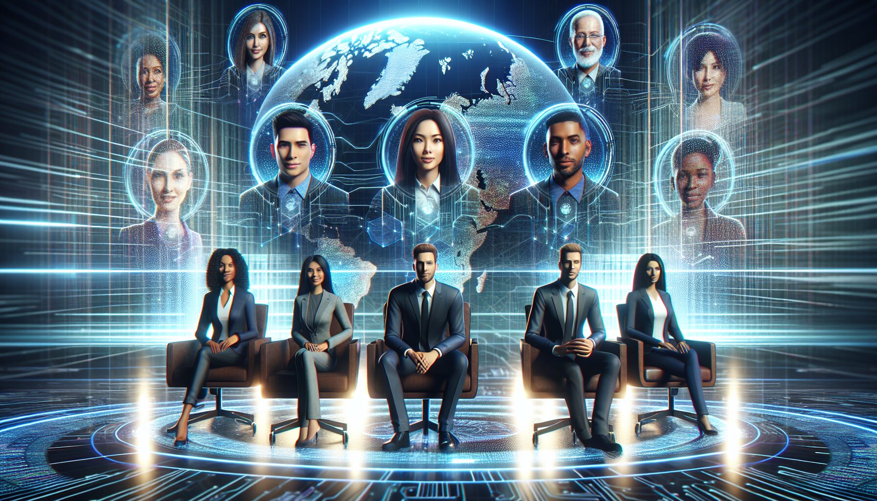 VSPO! EN 首批三位成員形象圖，展現多元國際化特色