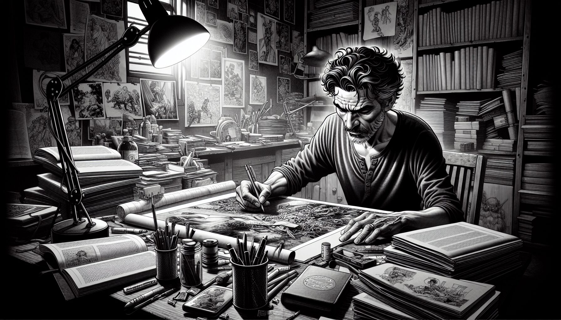 三浦建太郎與烙印勇士代表插圖