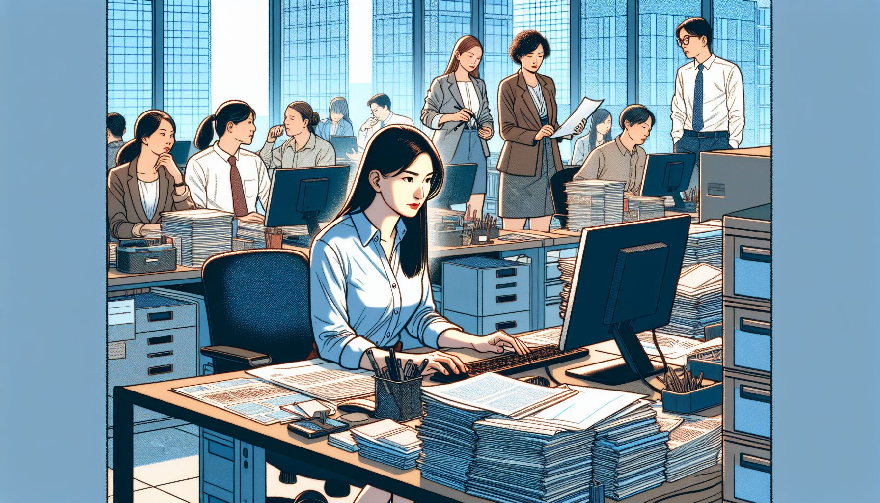 女主角何歡重拾信心、事業逆襲過程劇照