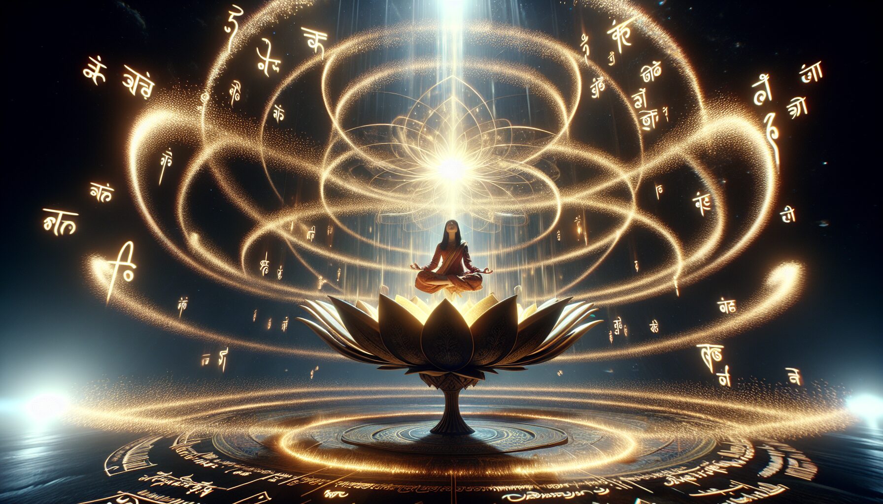 玄幻小說主角念誦六字大明咒的戰鬥特寫