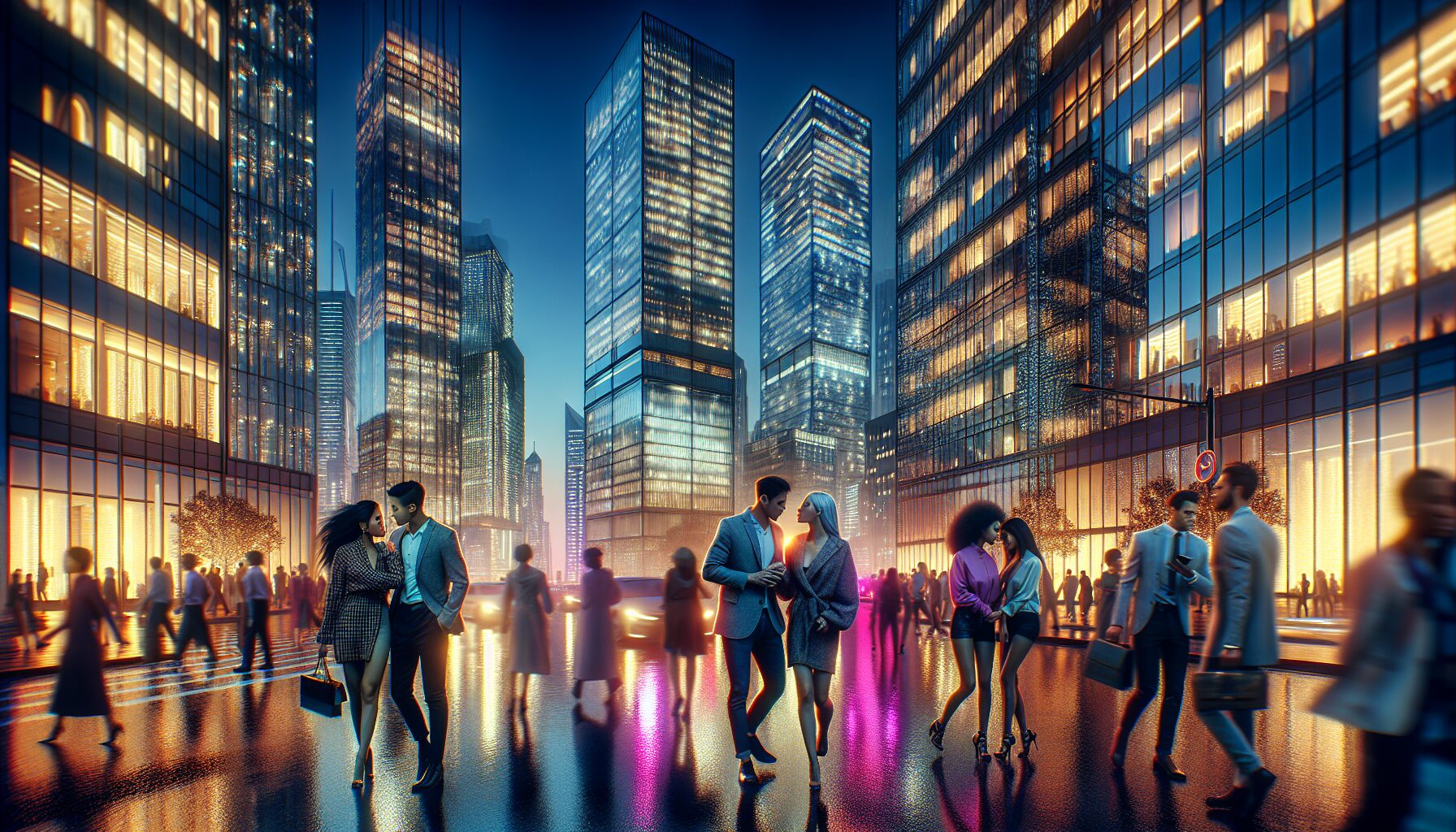 現代言情小說影視改編場景