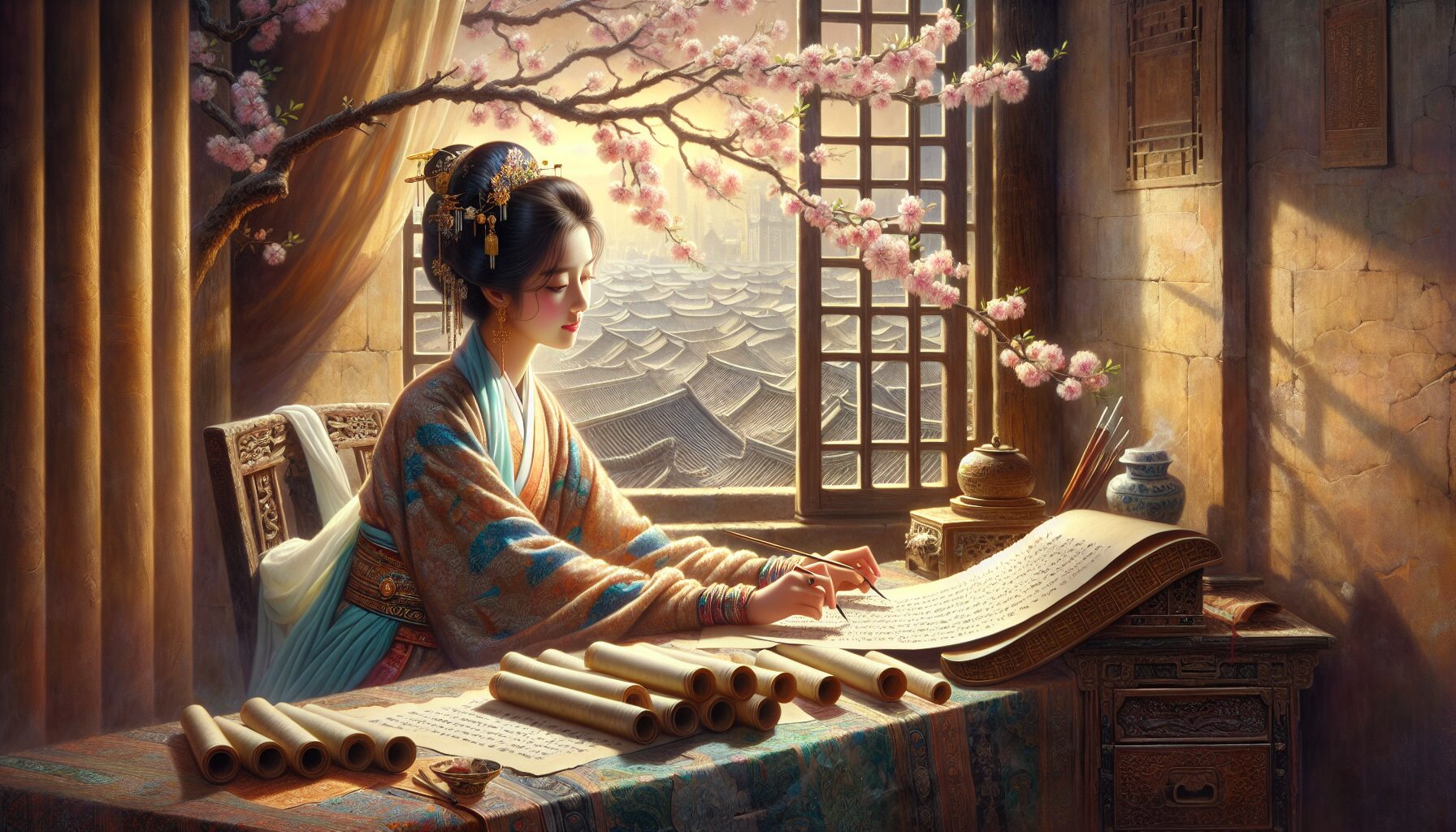 桐華及其山經海紀系列作品代表圖