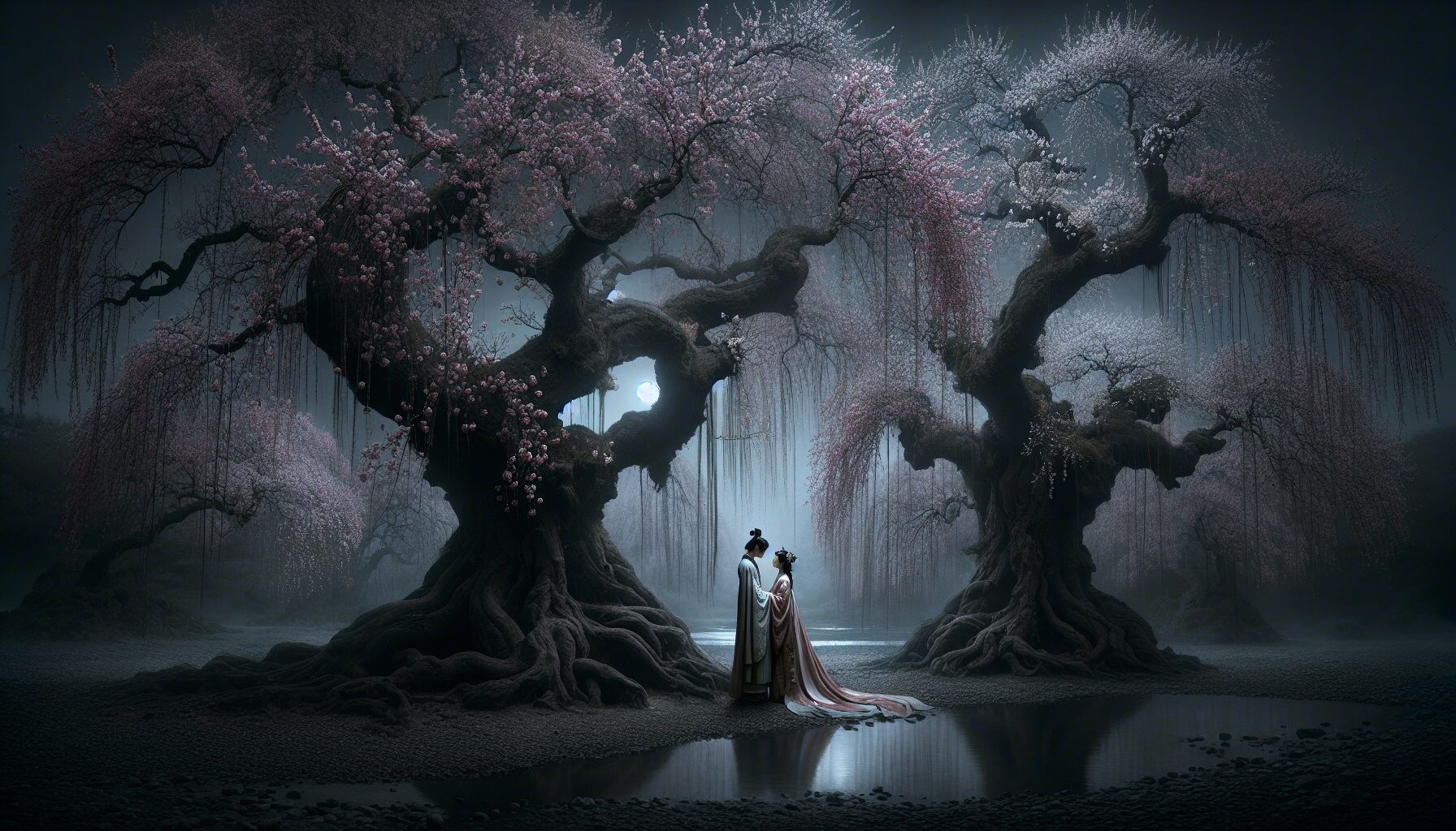 琉璃美人煞小說封面及十生十世意象插圖