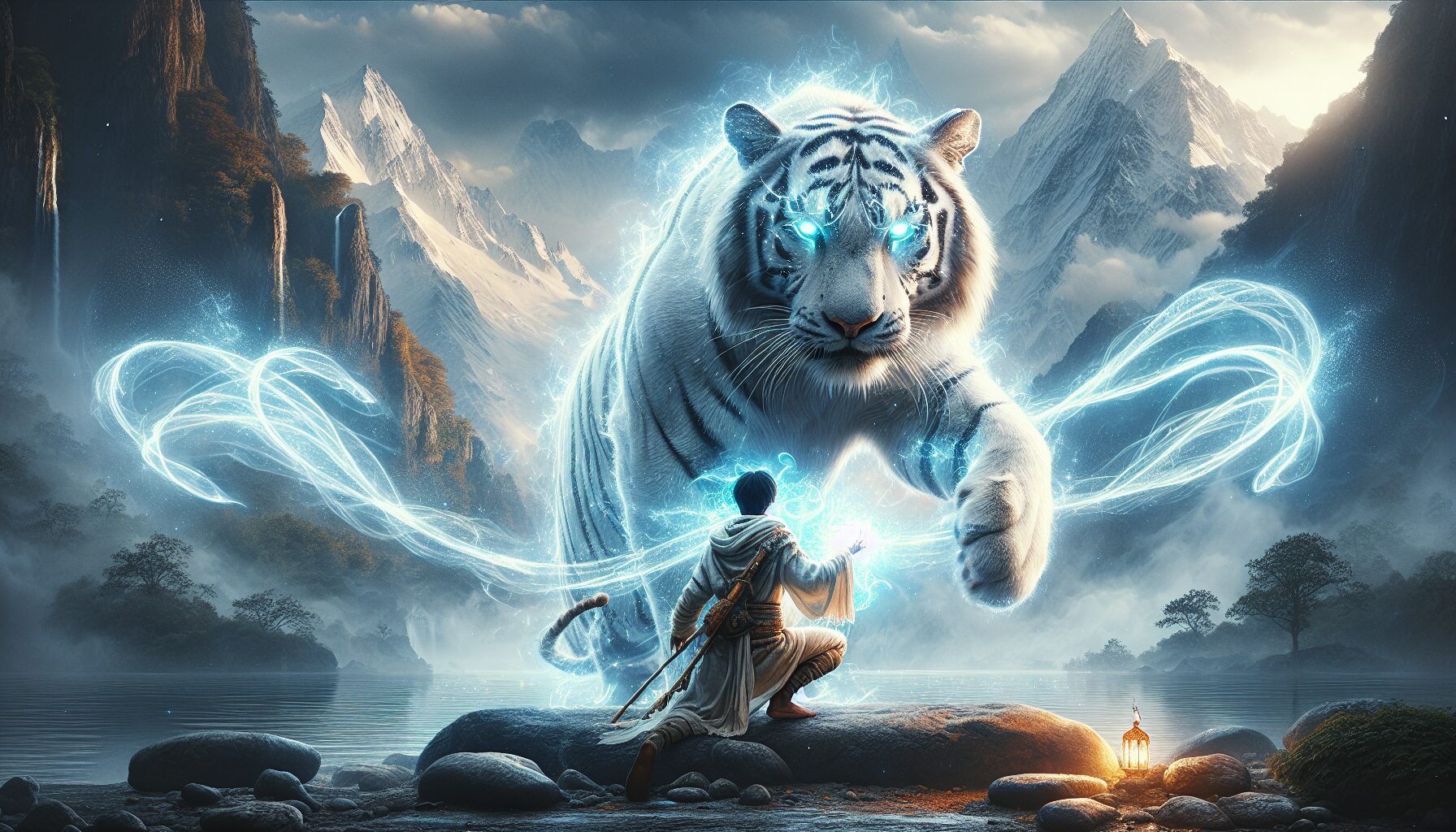 小說中各種白虎角色形象