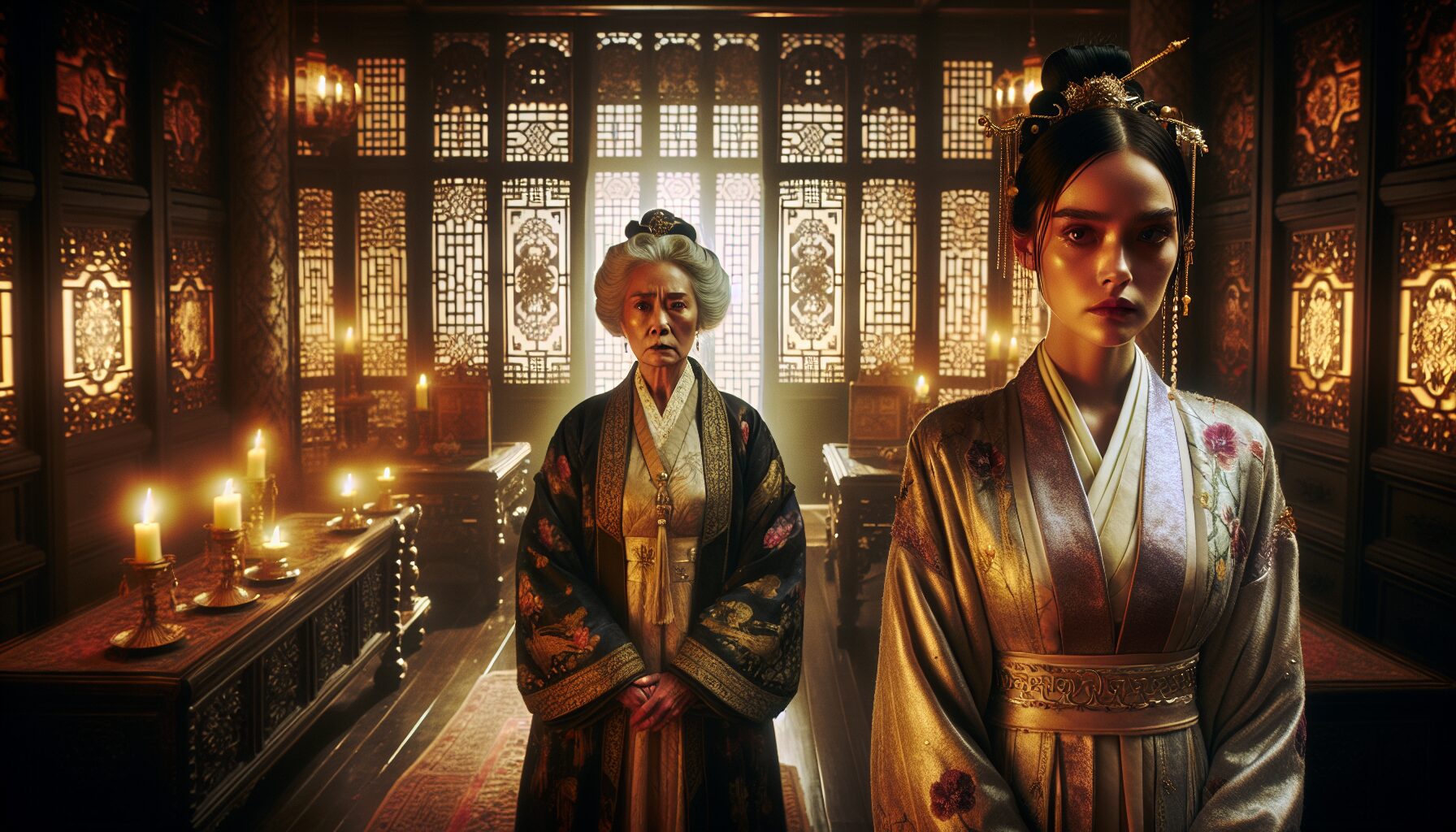 竇昭重生之初，面對家族宅鬥局面的劇情插圖