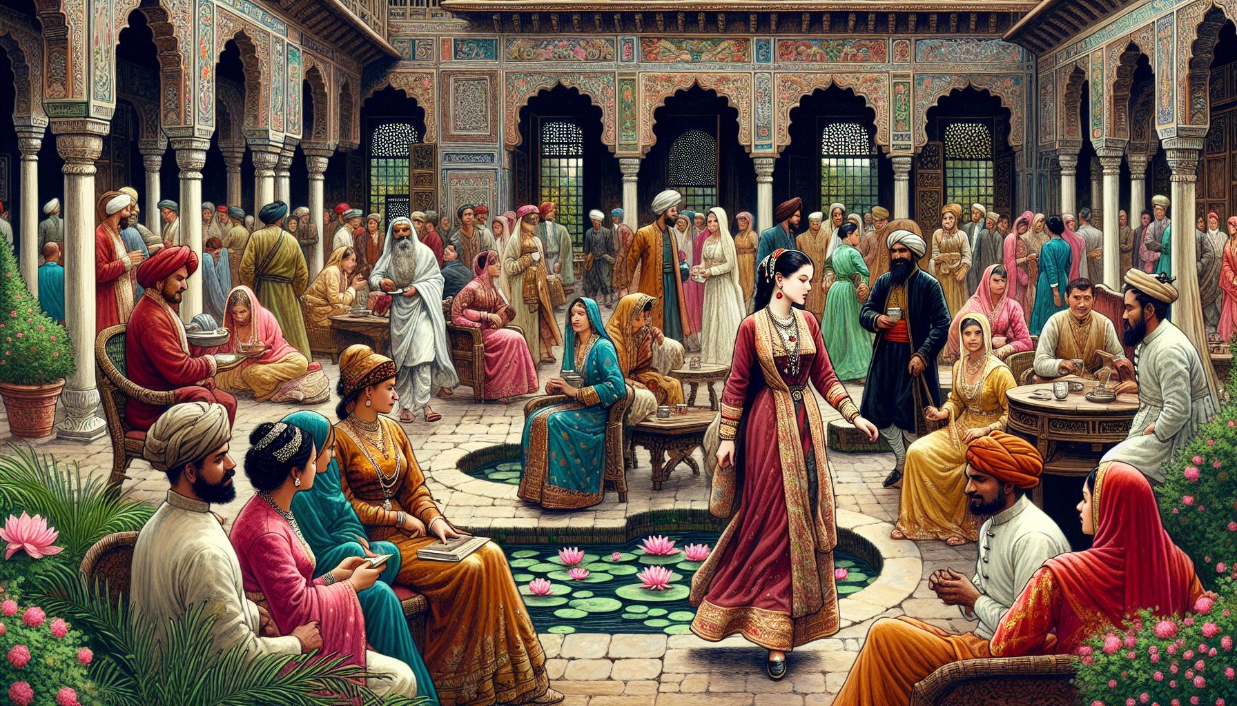 原著登場主要角色插畫：竇昭、宋墨、王映雪等人形象彙集