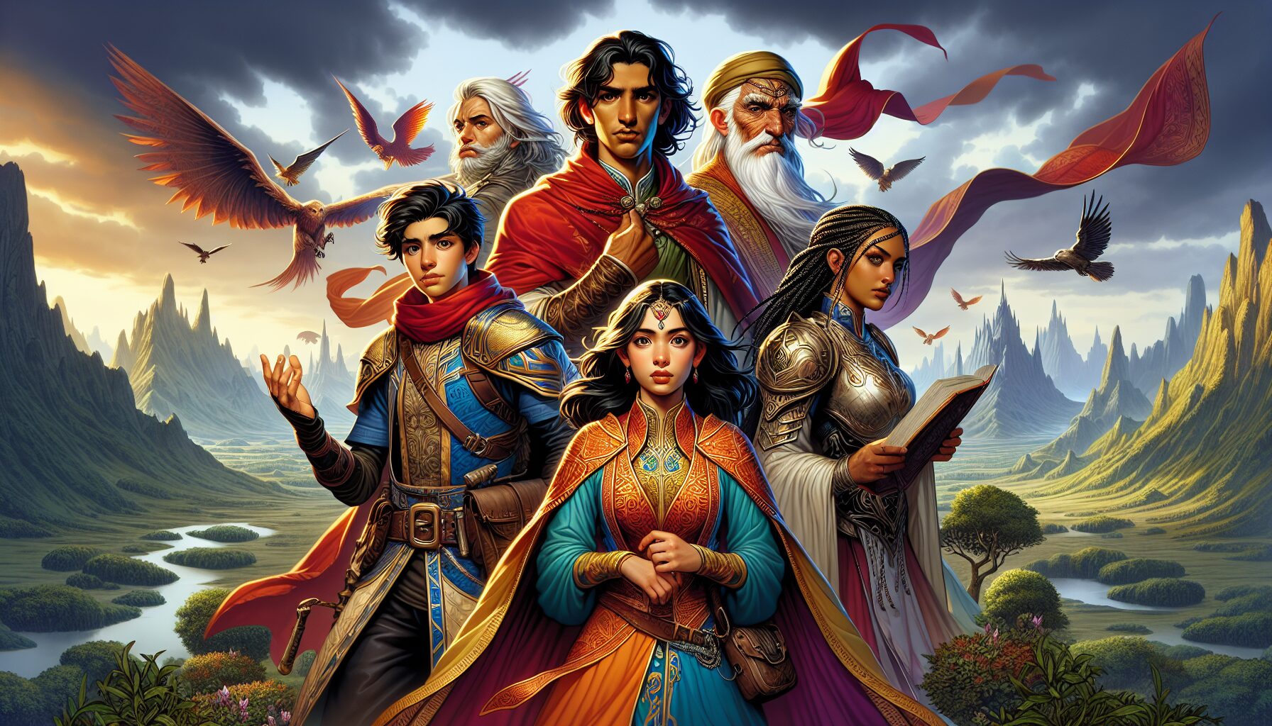 蕭炎周邊角色群像