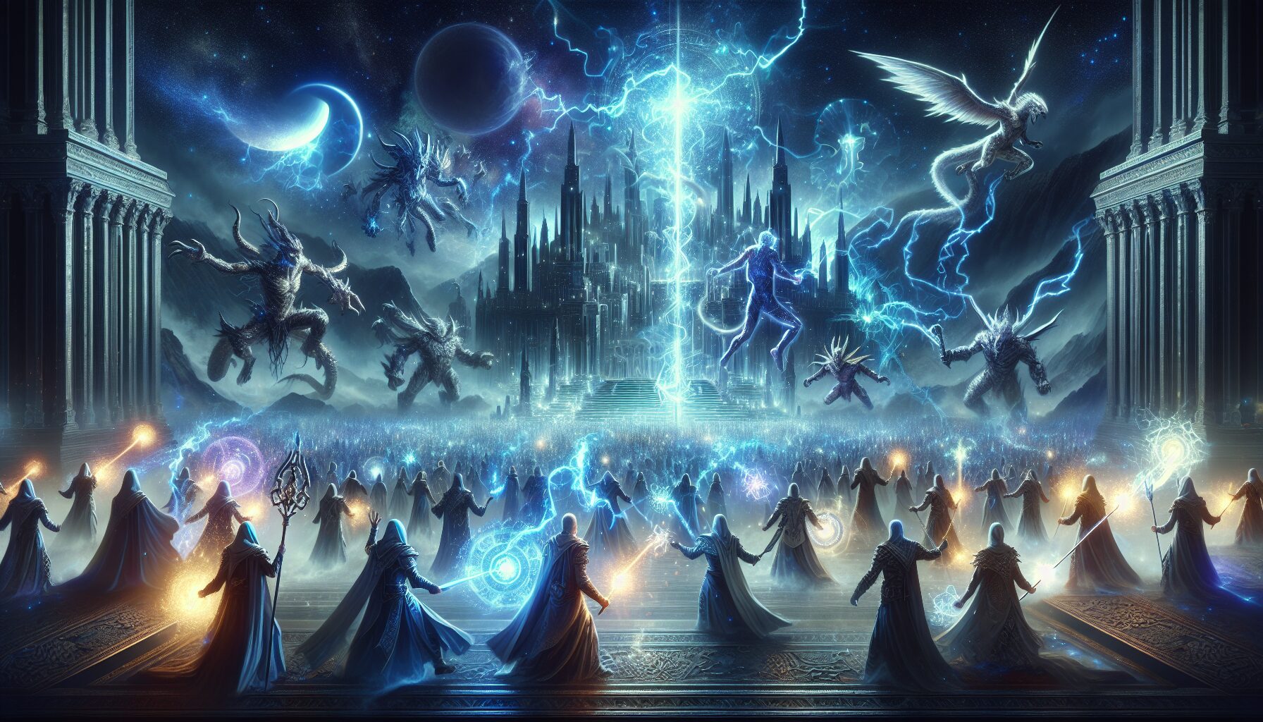 全職法師動漫改編宣傳圖，主角激戰場景再現