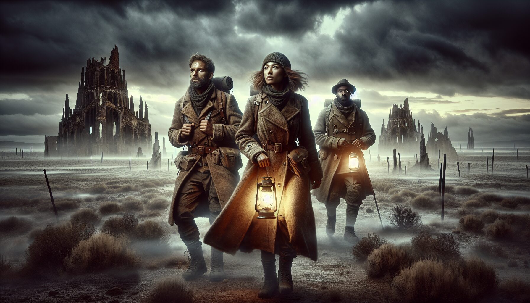 《長夜餘火》團隊荒野探索場景