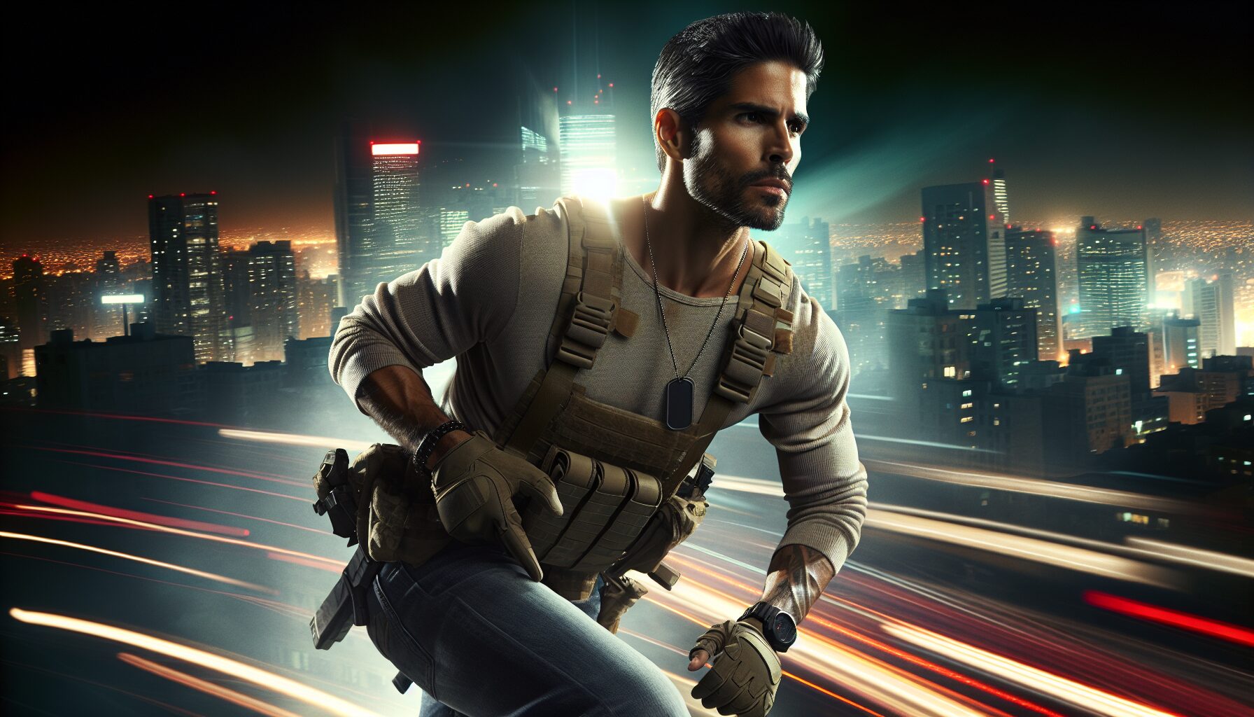 龍刺兵王主題插圖,軍旅熱血氛圍