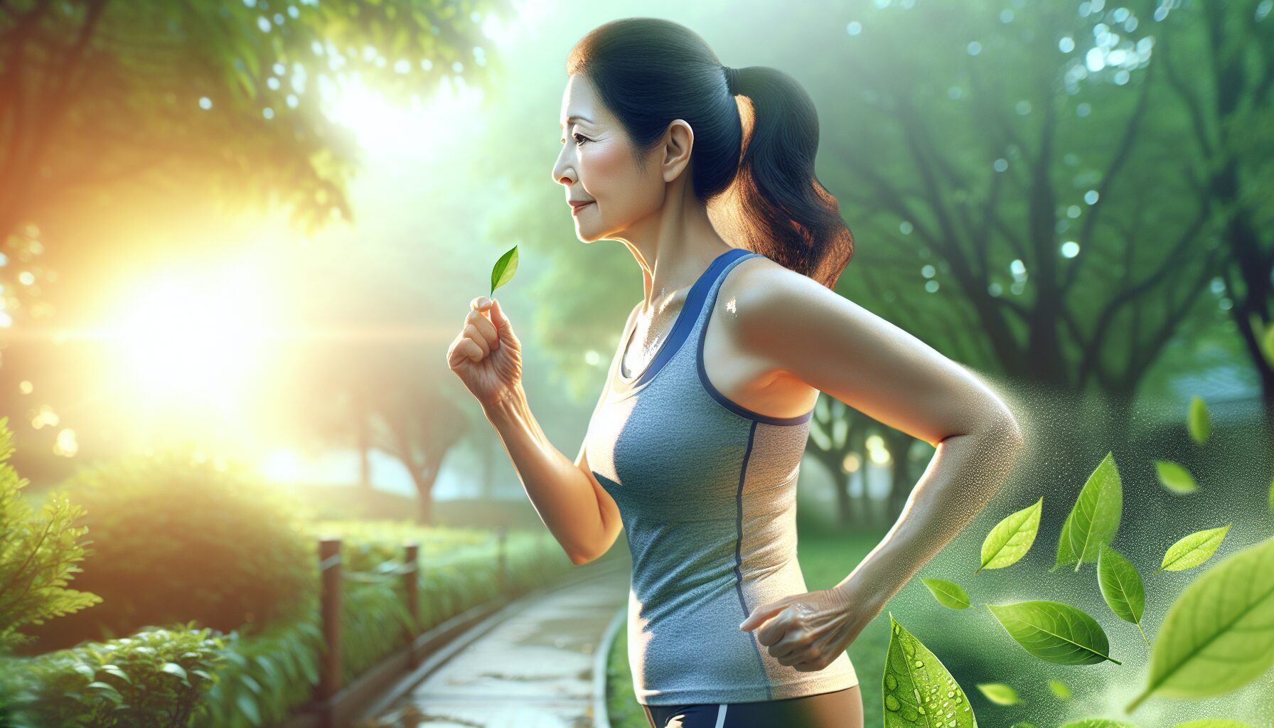 電視劇《如果奔跑是我的人生》中，安心和母親秀芳練習奔跑的橋段，象徵母女共同面對困境