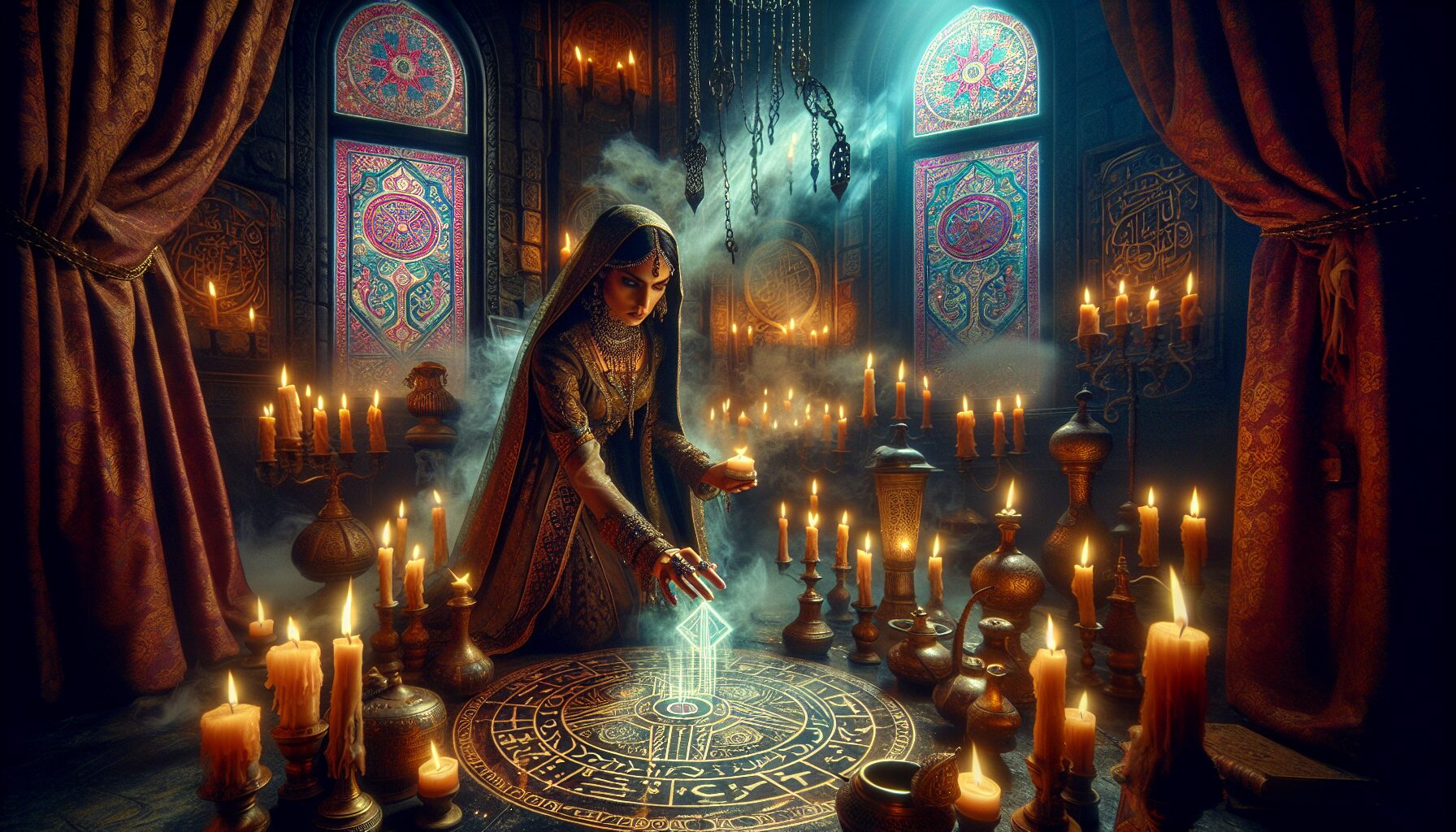 主角克萊恩·莫雷蒂手握塔羅牌，象徵序列魔藥與命運的交錯。