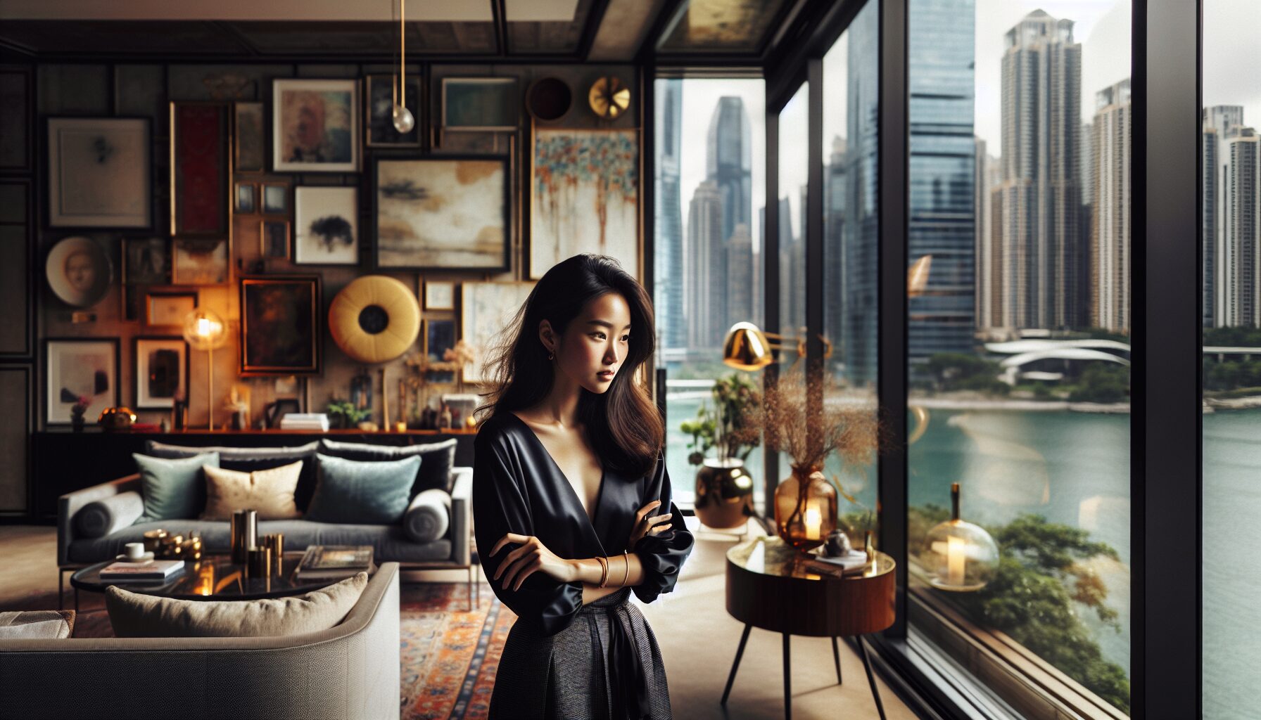 李宓於演藝活動場合形象照