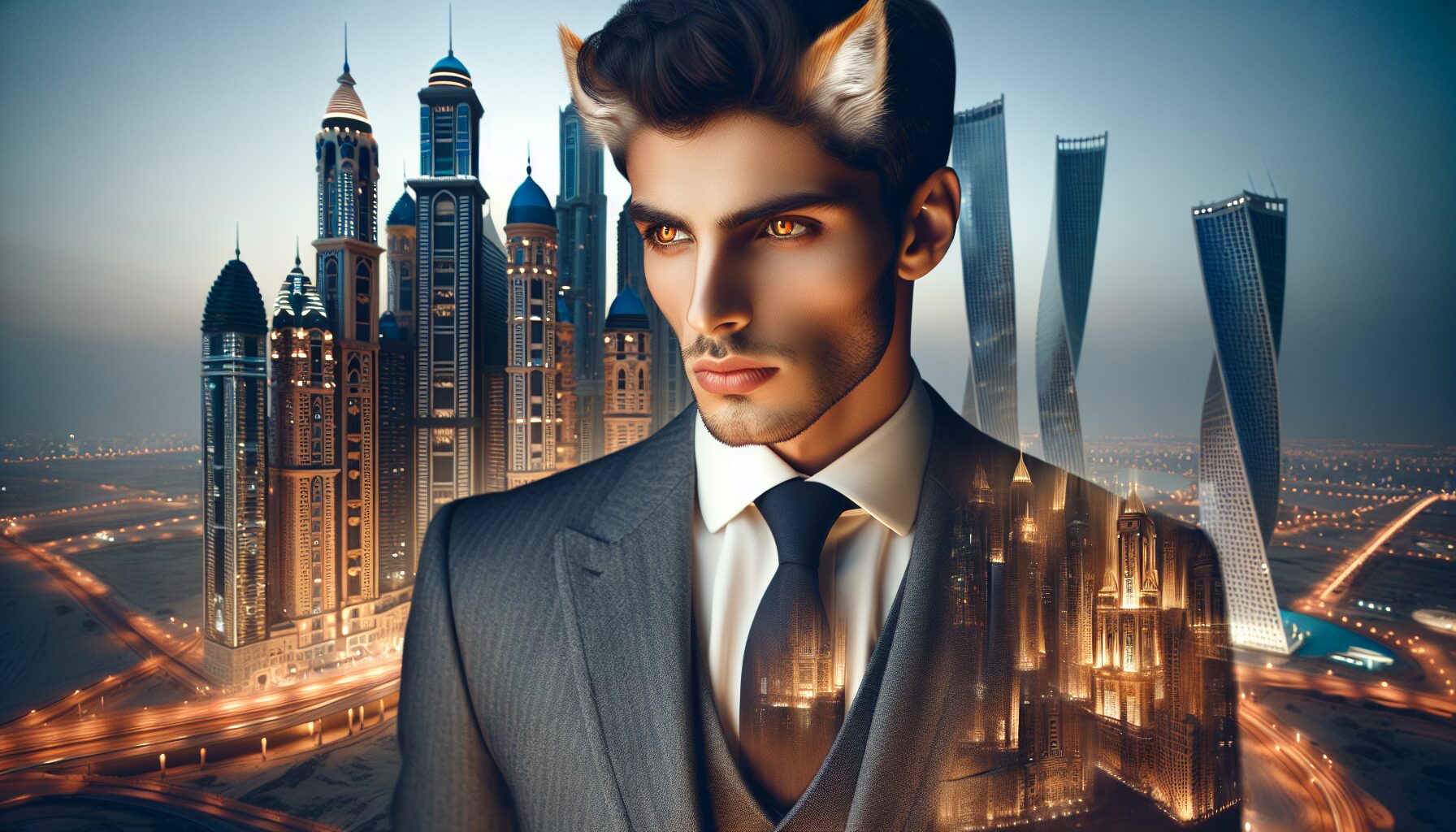 九尾狐傳劇中李硯現代西裝造型