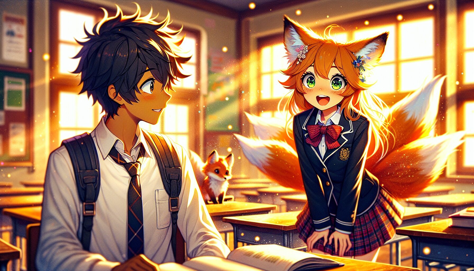 小說《我在鎮妖司裡吃妖怪》的封面插畫