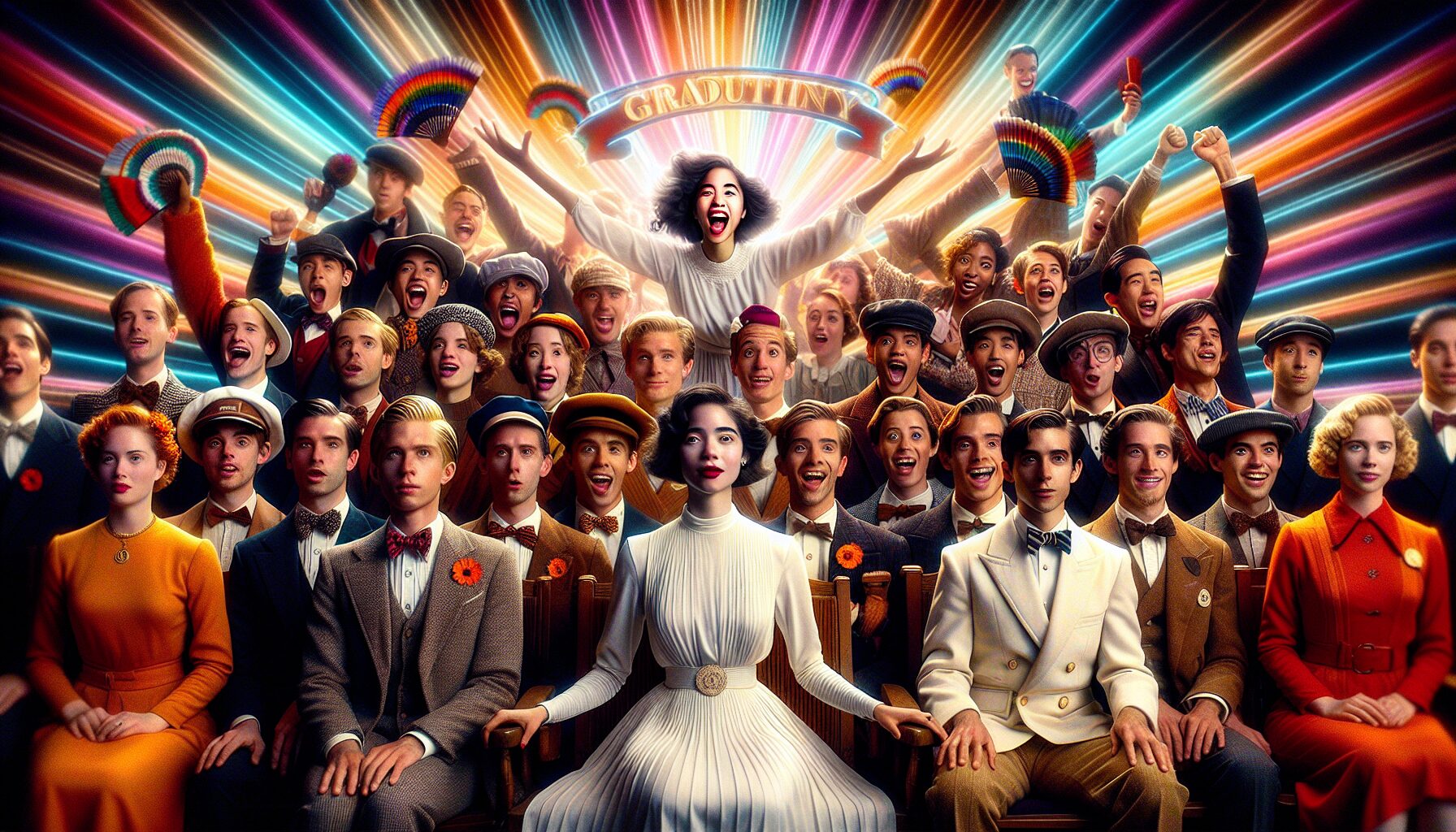 藍潔瑛在《大時代》中的造型，精緻美貌與愁容令人難忘