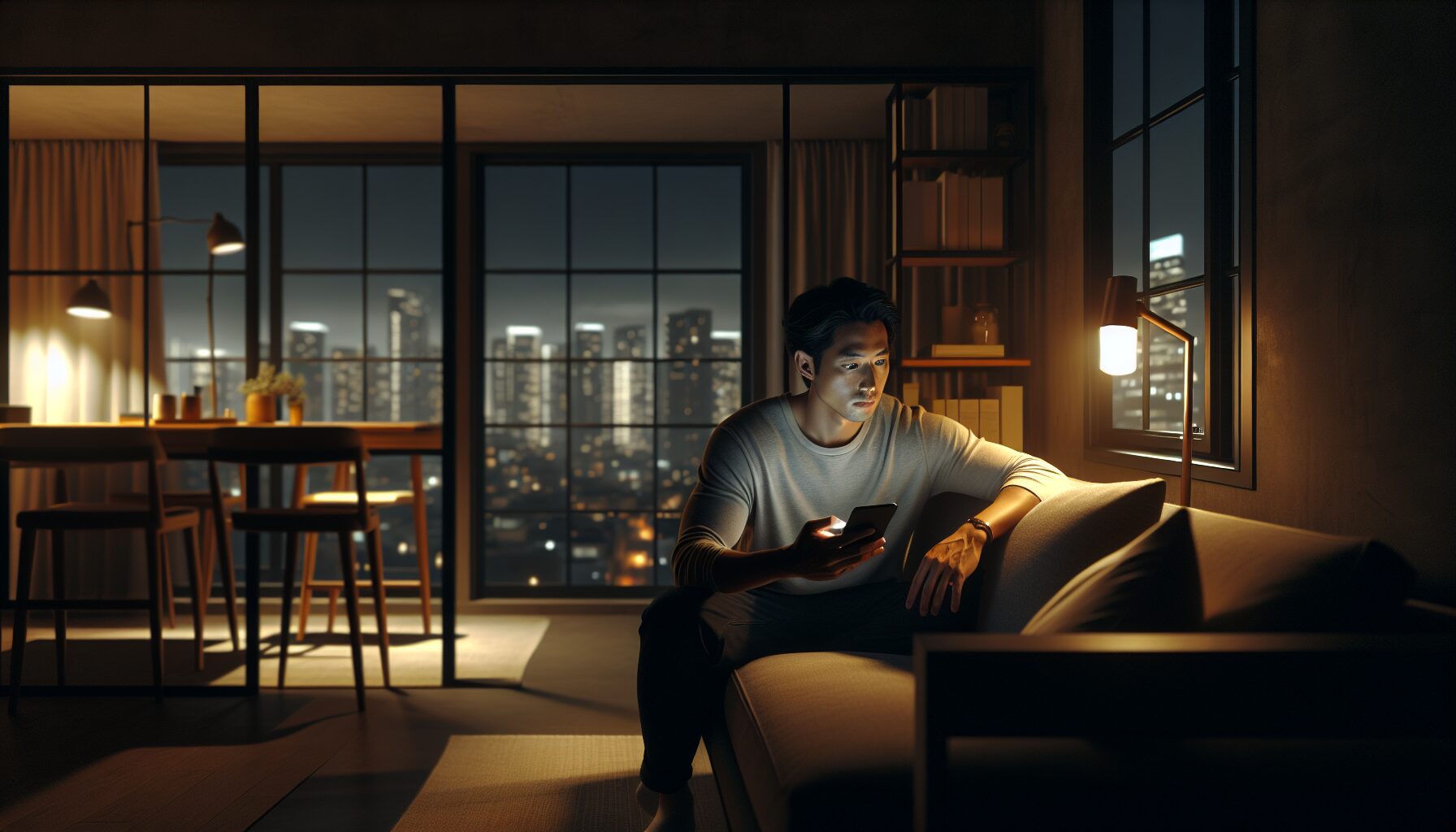 故事中主角再重逢片段氛圍