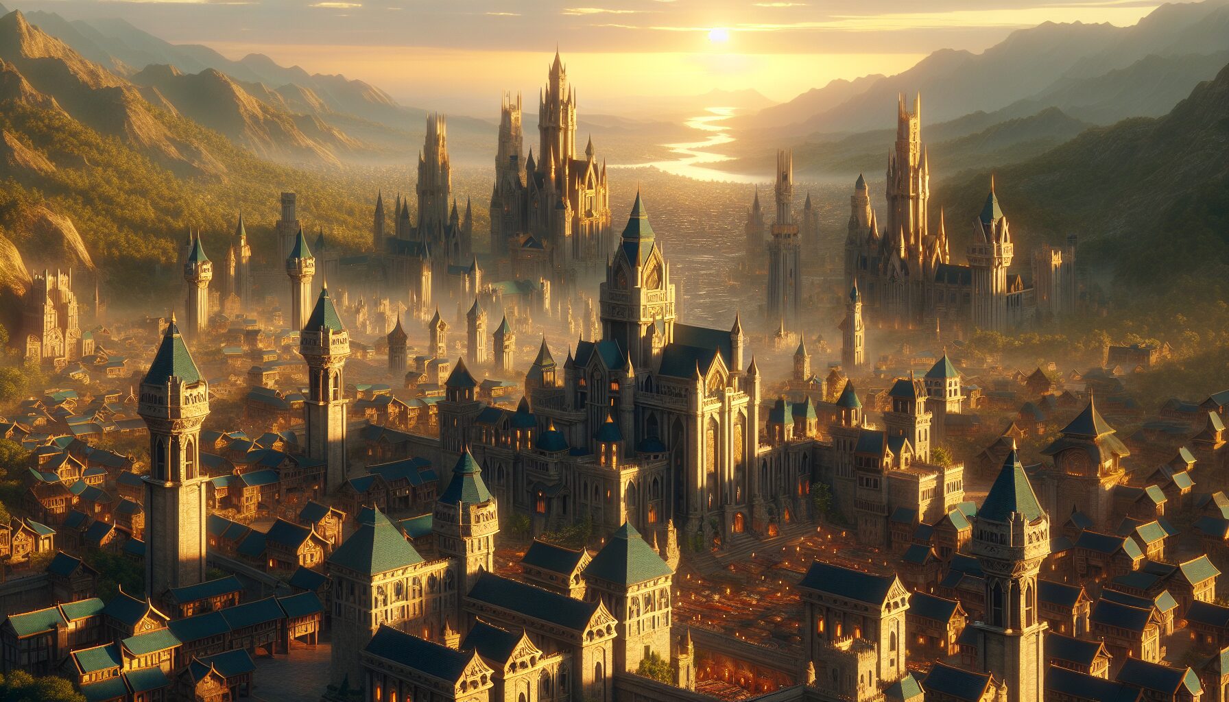 露格尼卡王國及王選主要角色群像