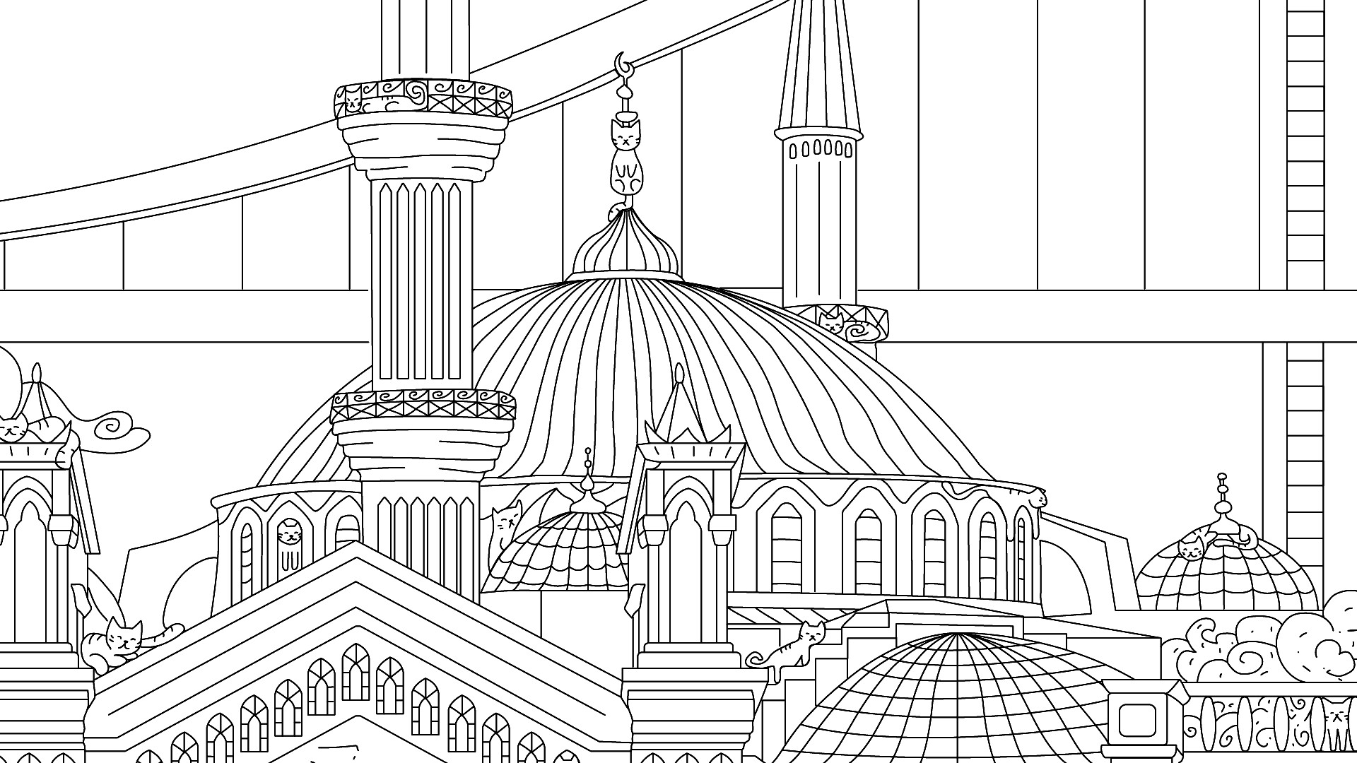 療癒放鬆尋物解謎新作！可愛手繪風《100隻伊斯坦堡貓》帶你暢遊土耳其「貓之城」