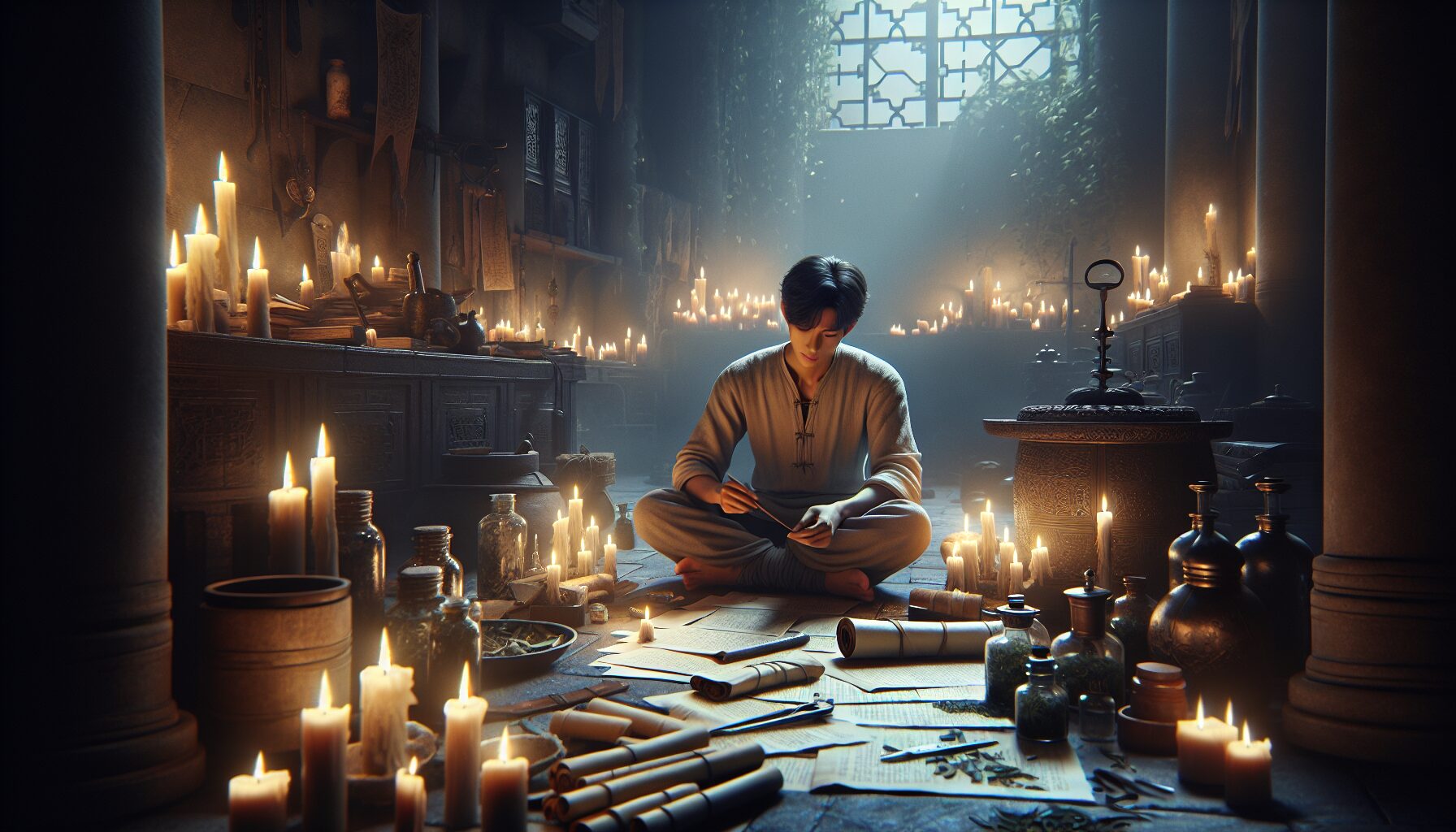 凡人成仙,舉世皆敵中的堅韌少年