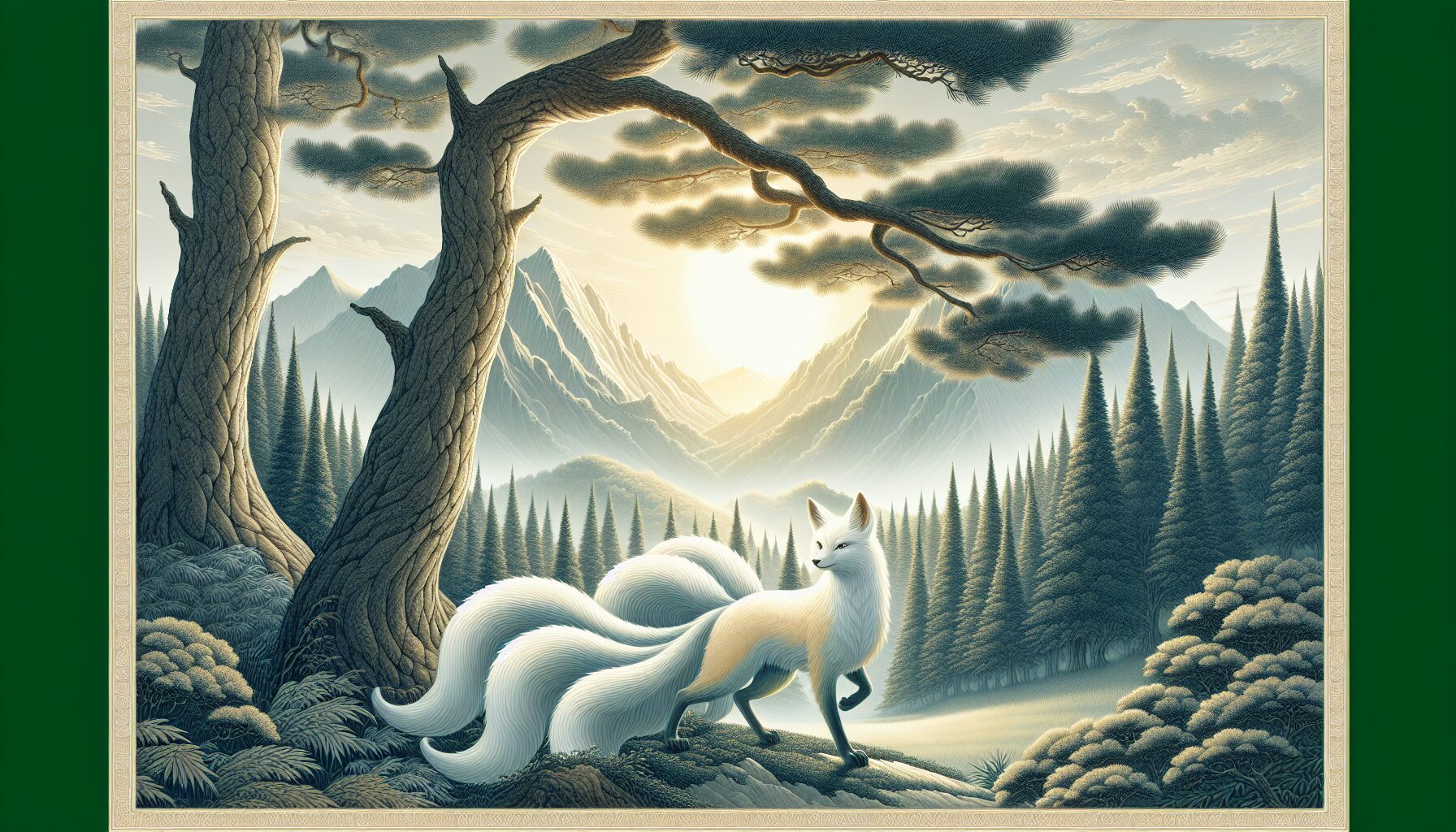 九尾狐妲己形象