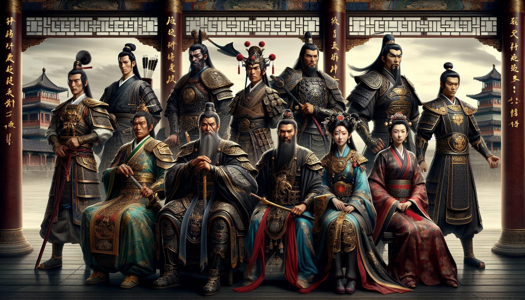 水滸傳傳神插畫描繪