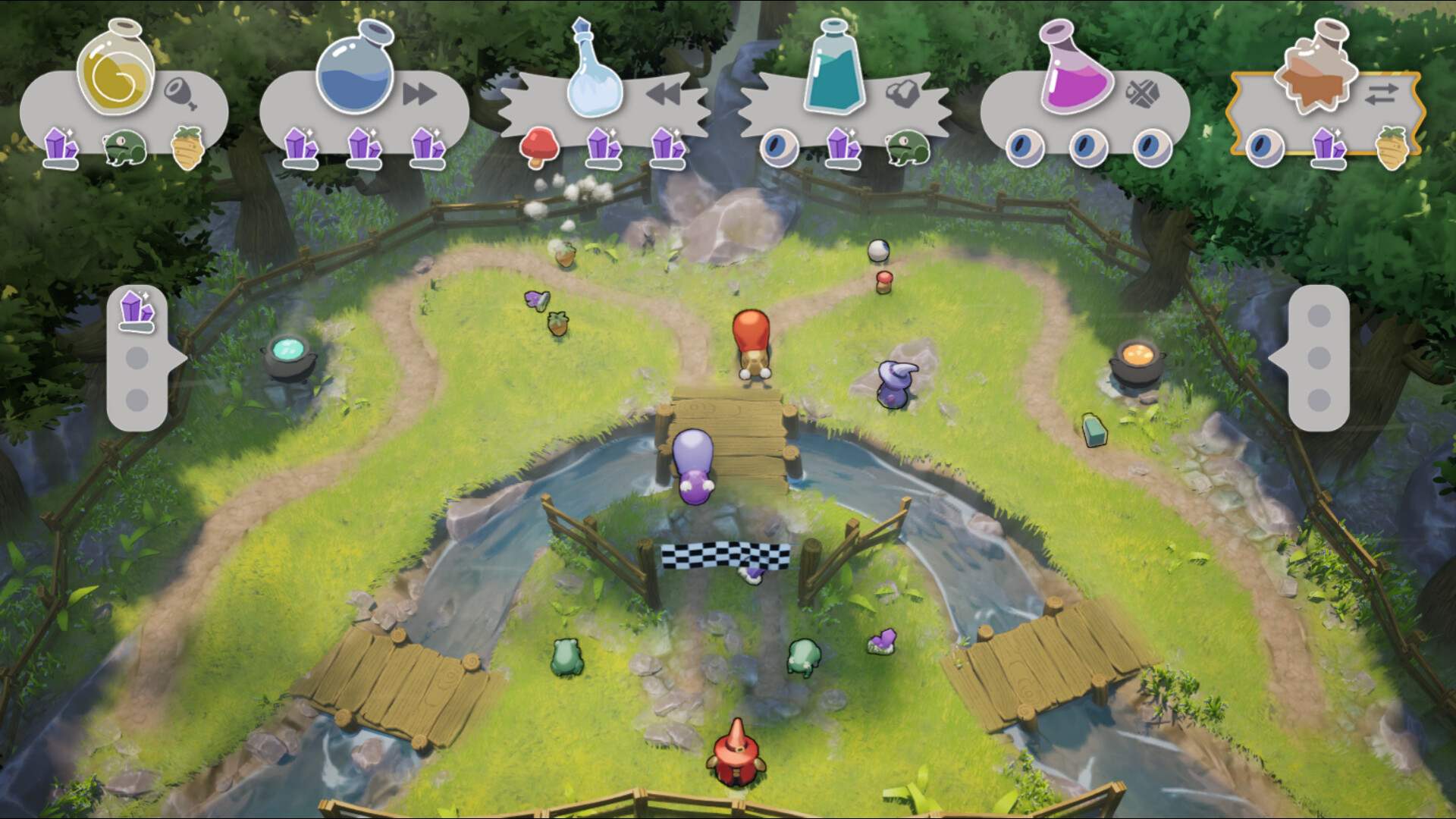 派對競速新作登場！《蝸牛與藥水》雙人同樂混亂吸睛－免費獨立競賽遊戲亮相Steam