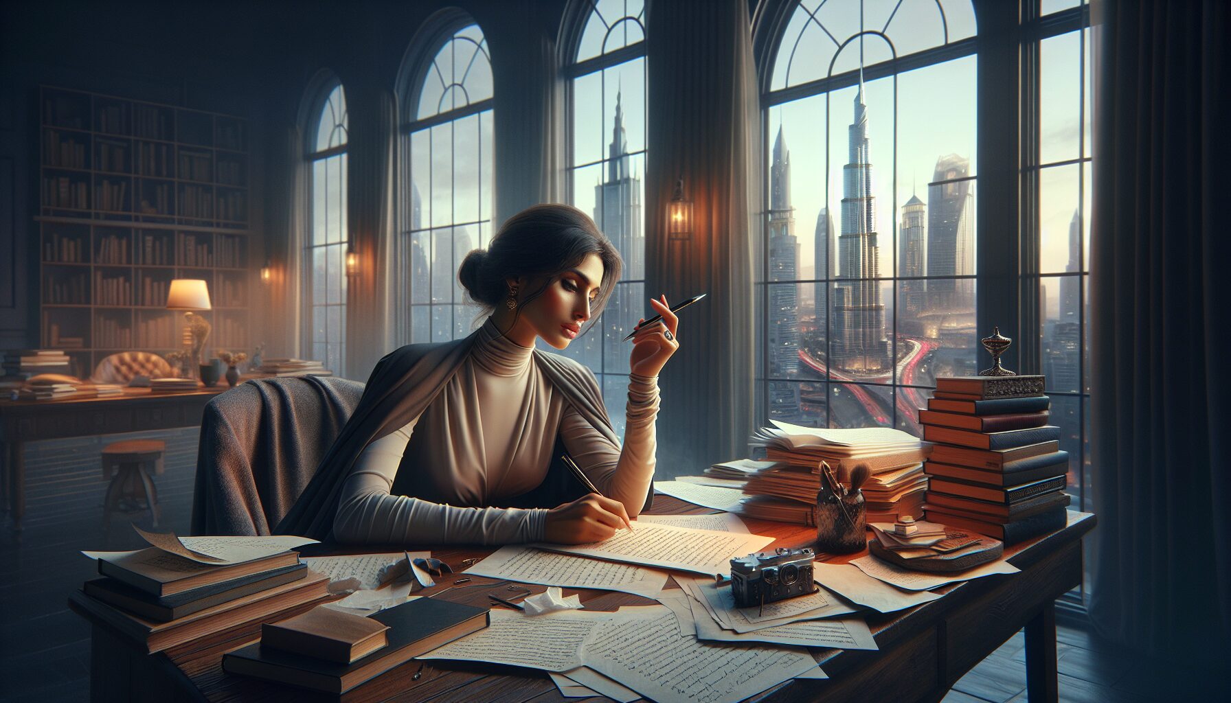 林夕於簽書會現場近照