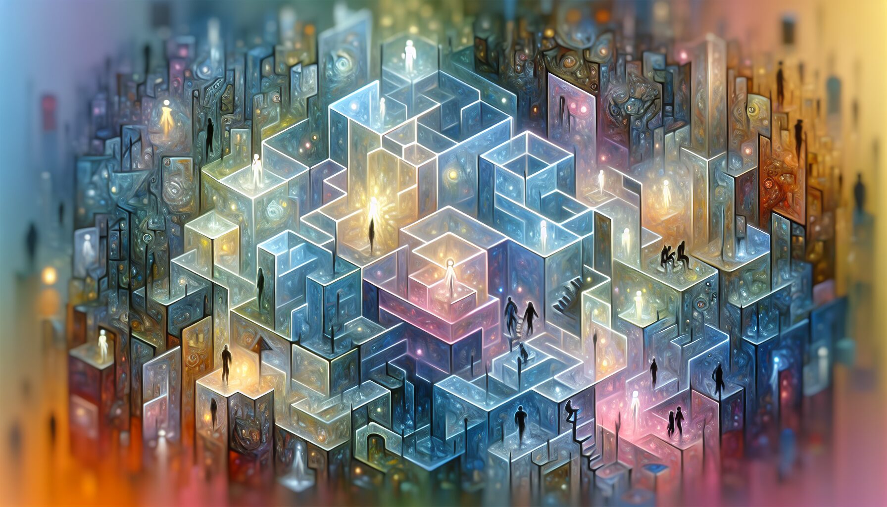 水解敘事藝術主題意象圖