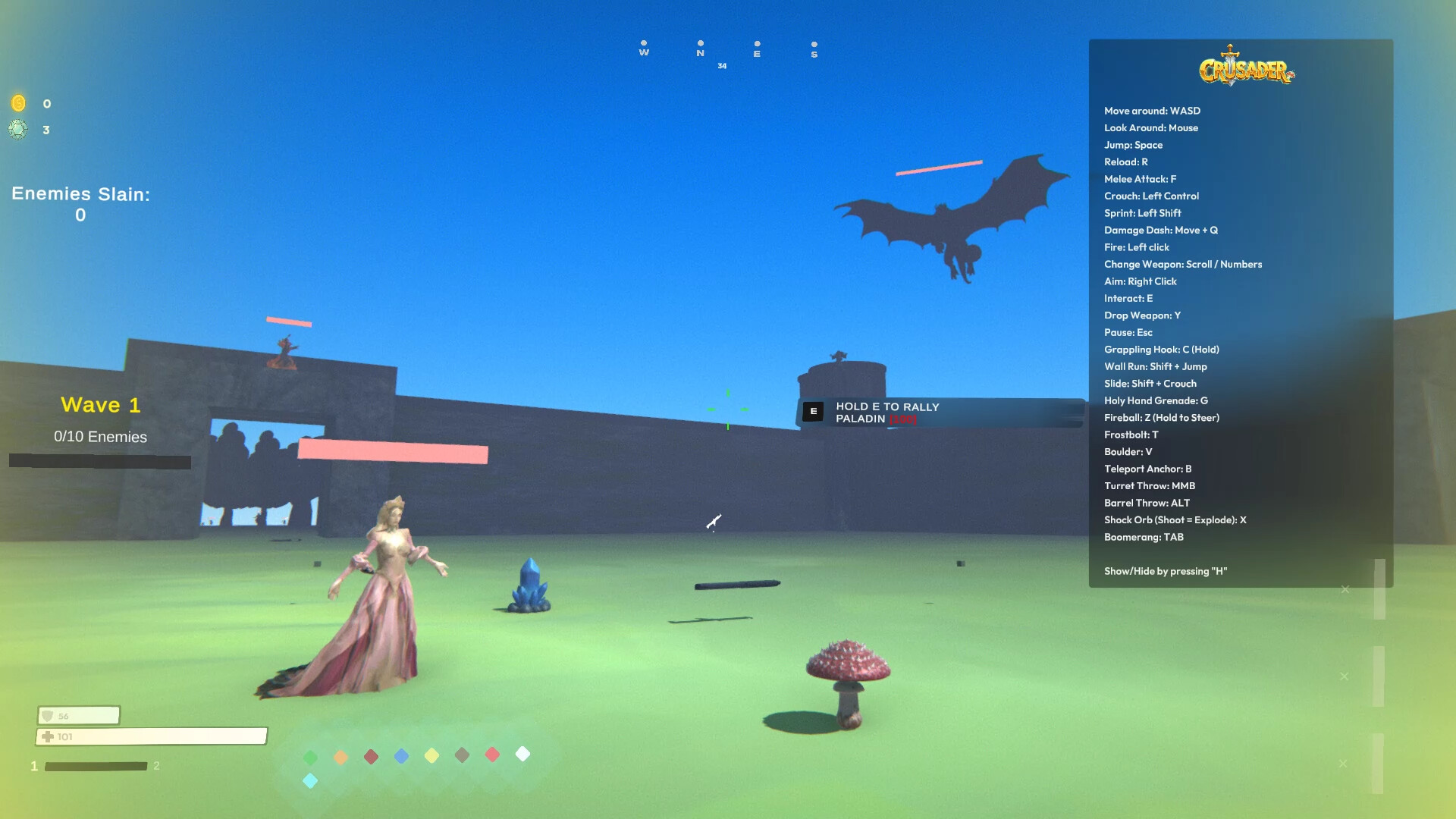 全新FPS Roguelike大作《十字軍（Crusader）》波次生存、爽快戰鬥、深度策略一次滿足！