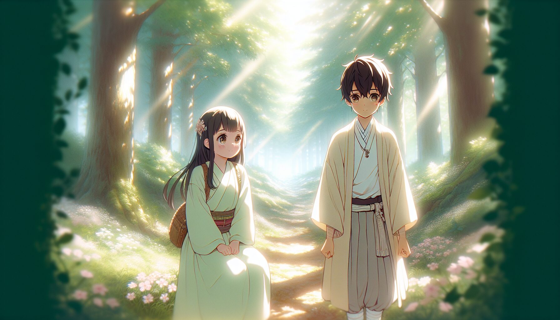 無一郎乙女向溫馨插畫