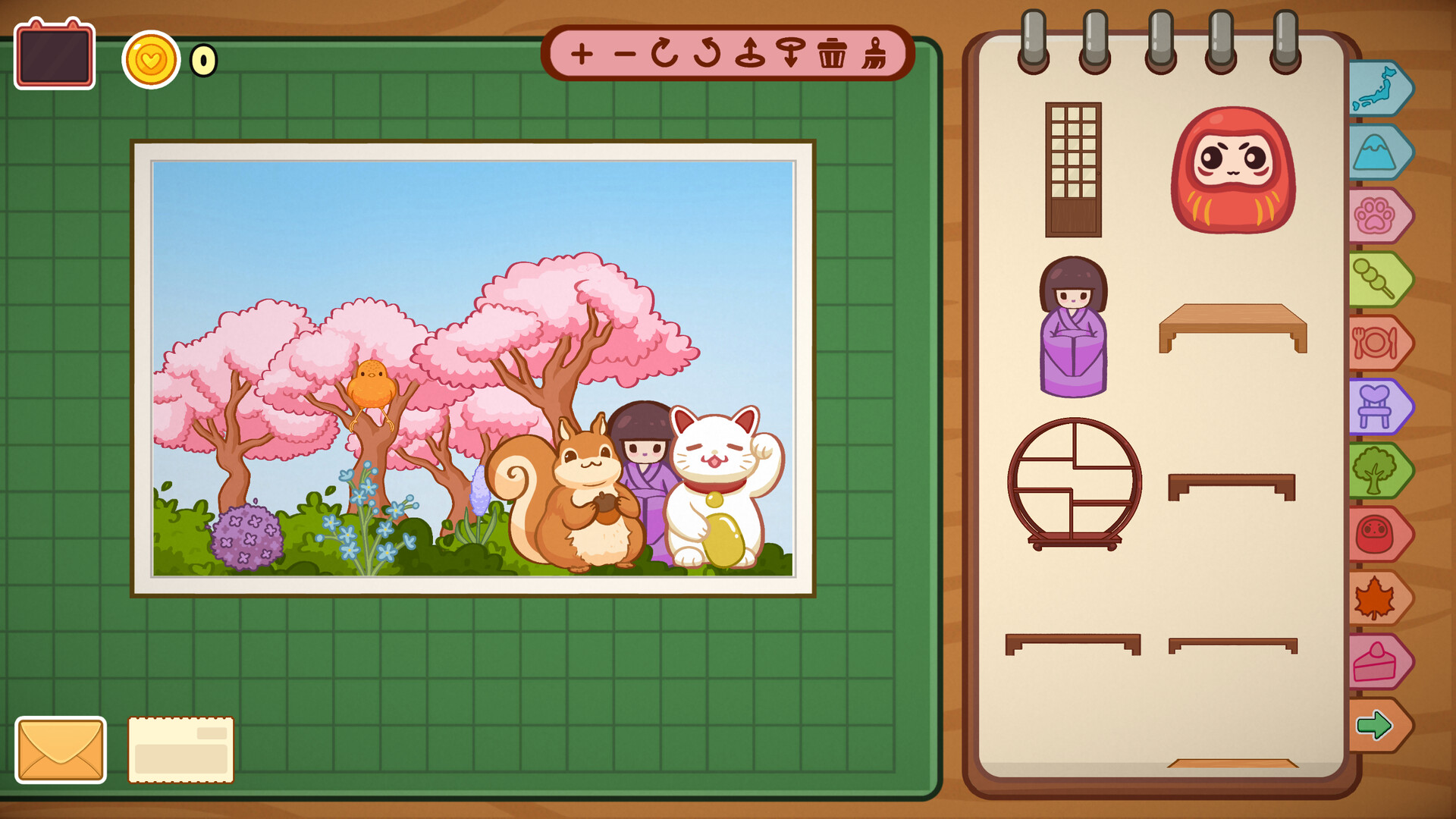 療癒系模擬遊戲新體驗！《精心蓋印》用手作明信片設計溫暖你的心