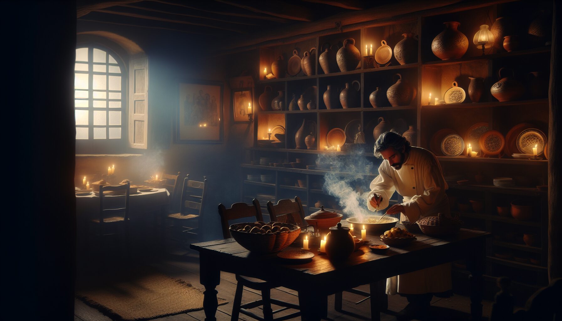 極致細膩的插畫勾勒出小說中的夢幻美食