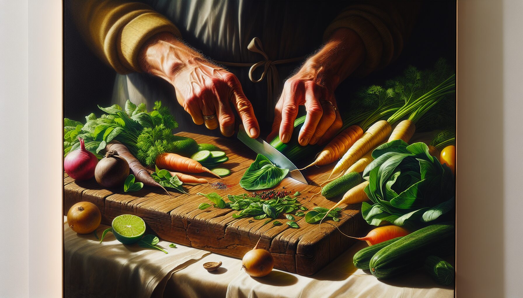 插圖細膩描繪主角廚藝逆轉人生的精彩瞬間