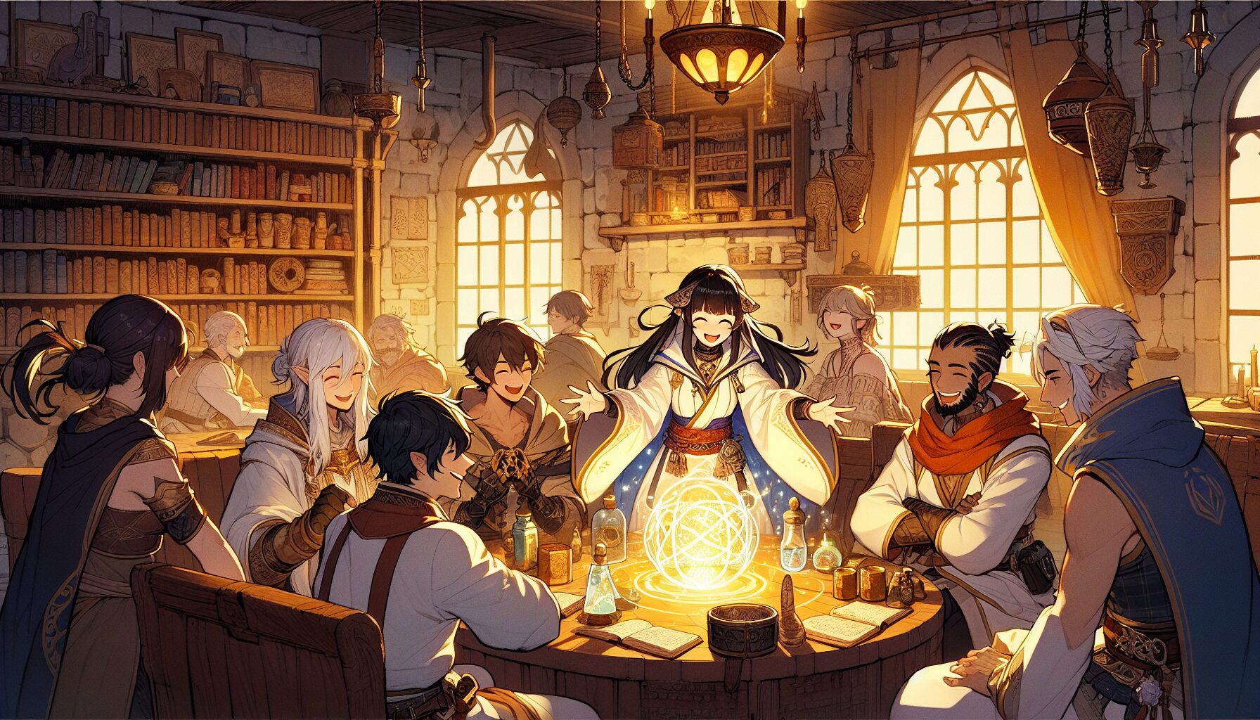 妖精的尾巴系統流輕鬆戲謔場景