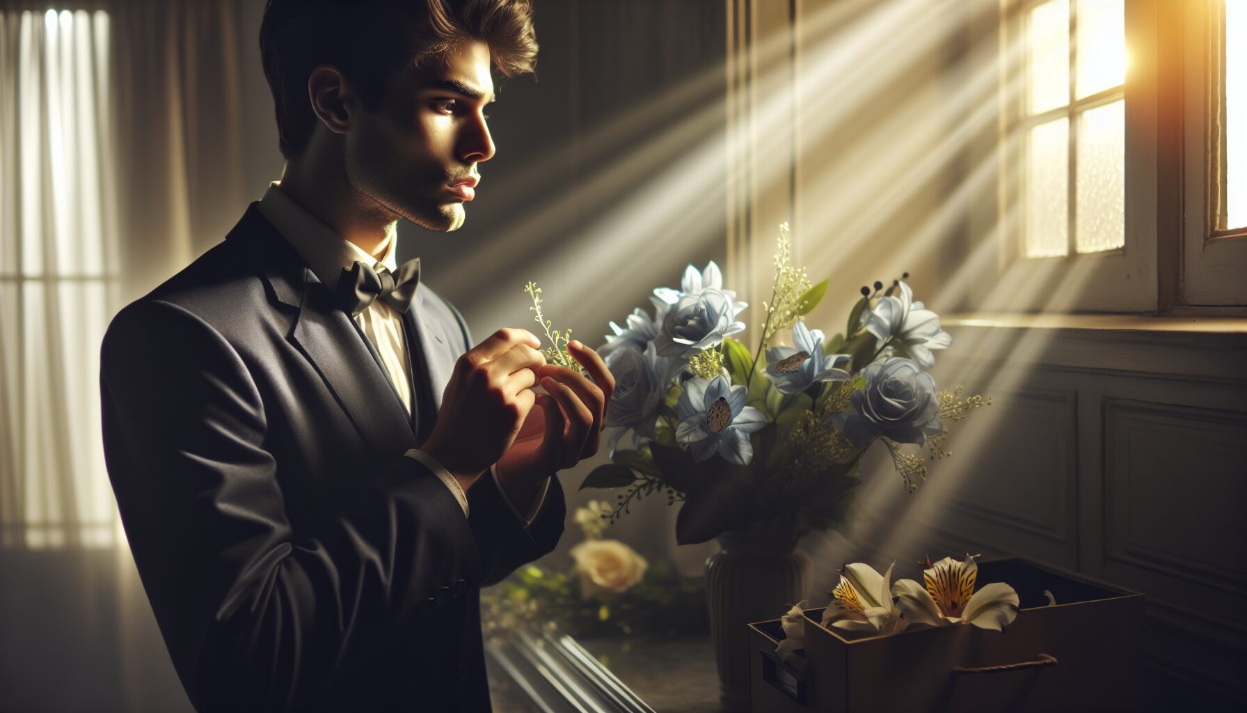 《春色寄情人》角色劇照：周雨彤飾演的莊潔獨立勇敢的工作場面