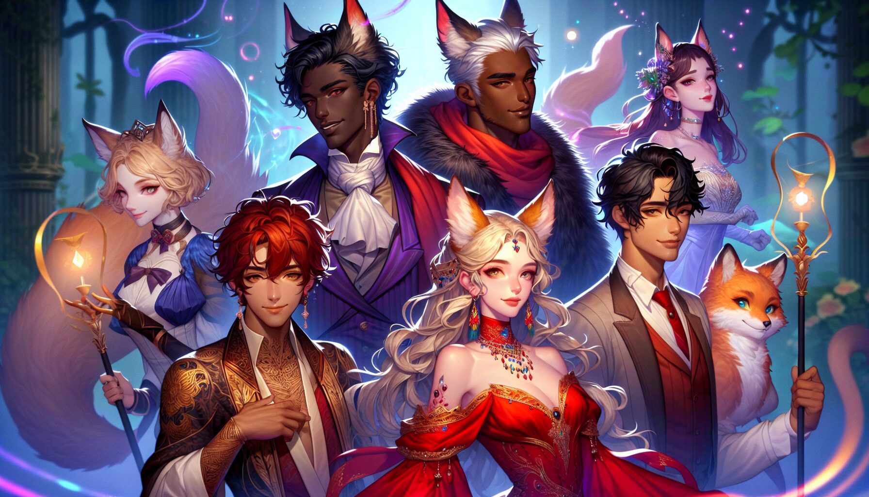 韓立與同伴與敵交戰插畫