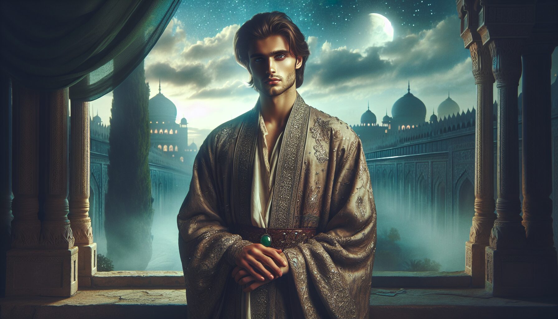 網路小說角色南珩同人繪圖