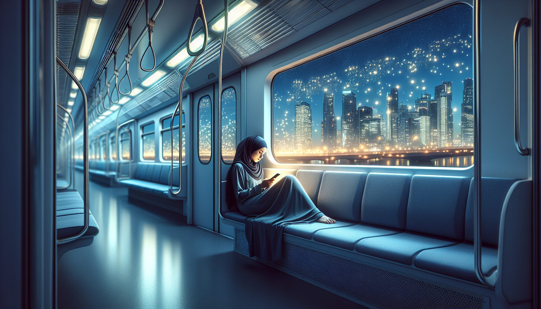 碎片小說書籍和手機電子閱讀器同時擺放，強調紙本與數位閱讀並進的現象