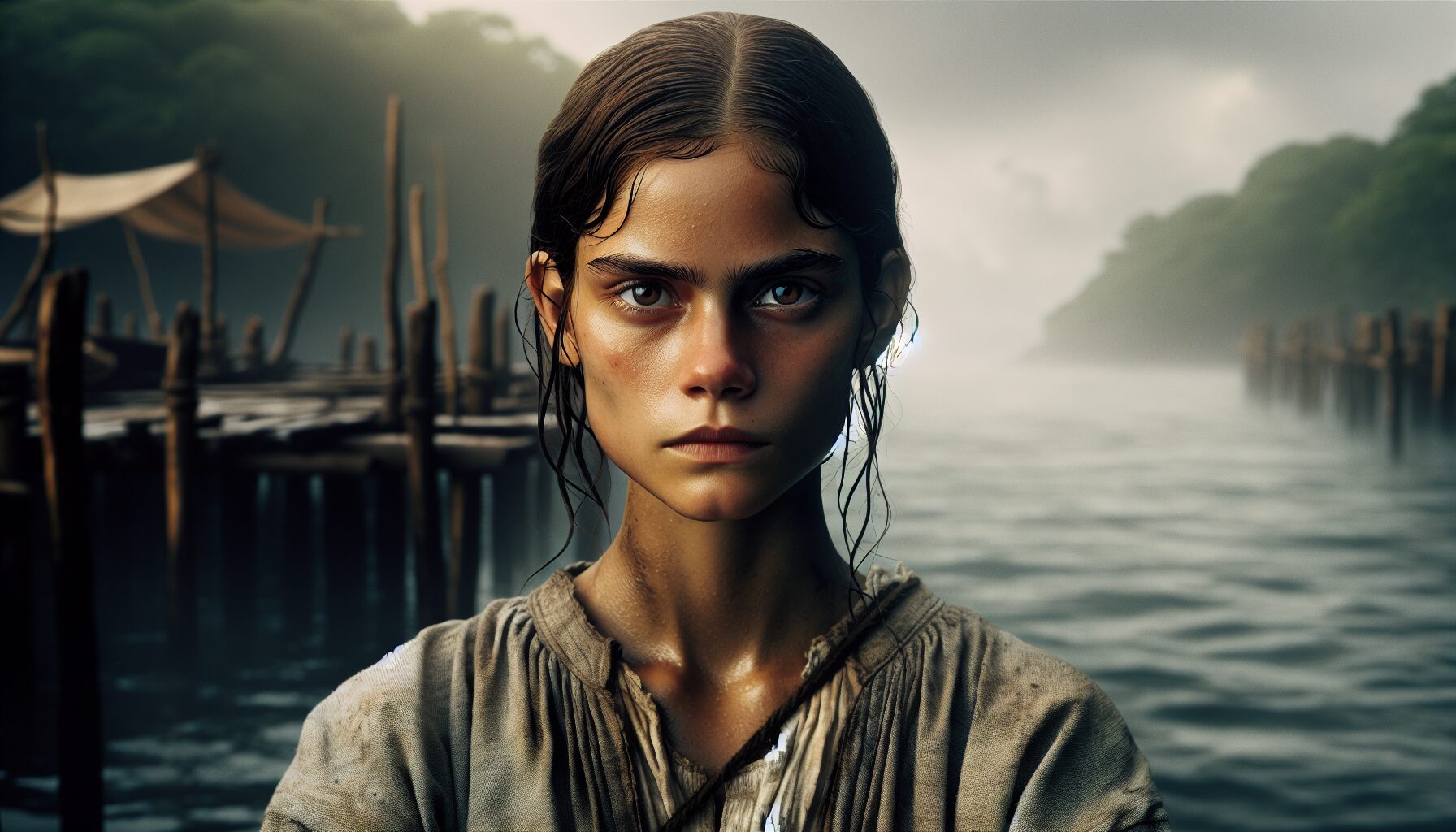 劉宇寧飾燕子京,深情凝視劇照