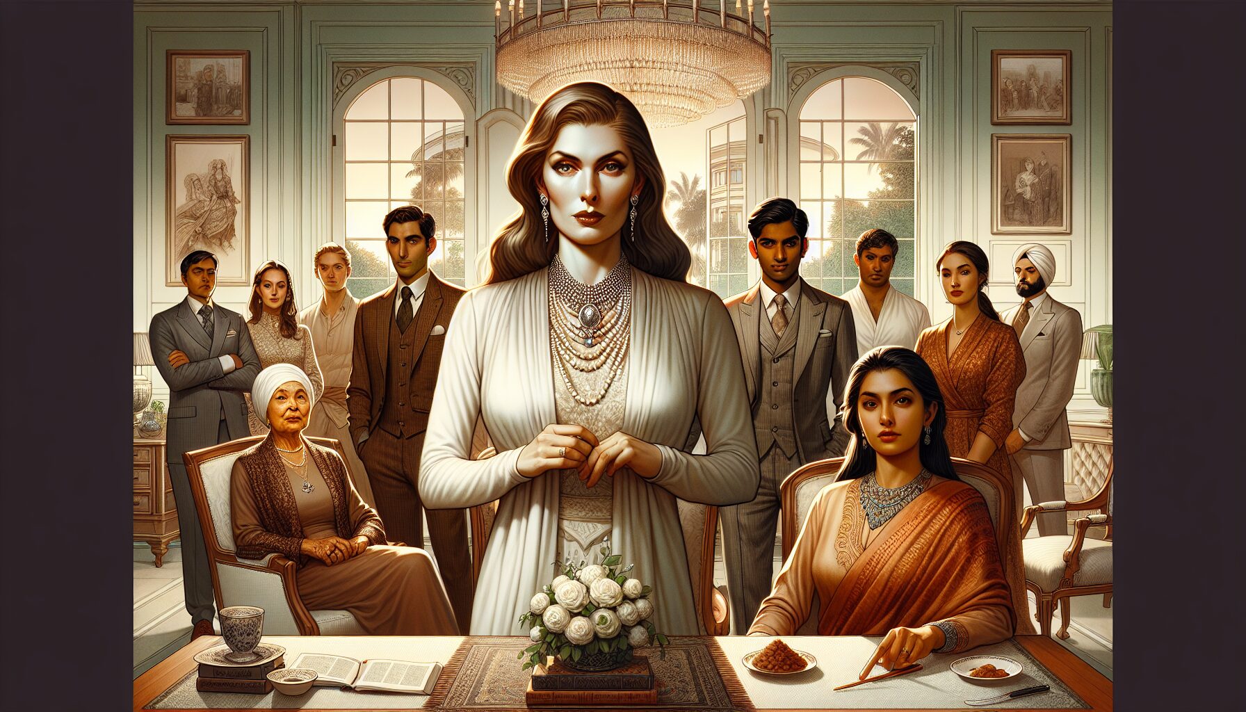 多元化網文岳母人設範例示意圖