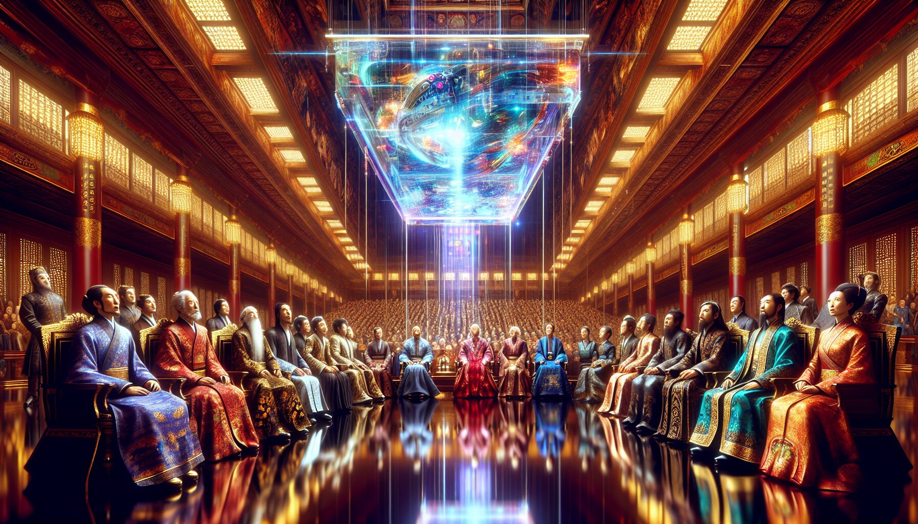 天幕出現改變歷史走向的插畫